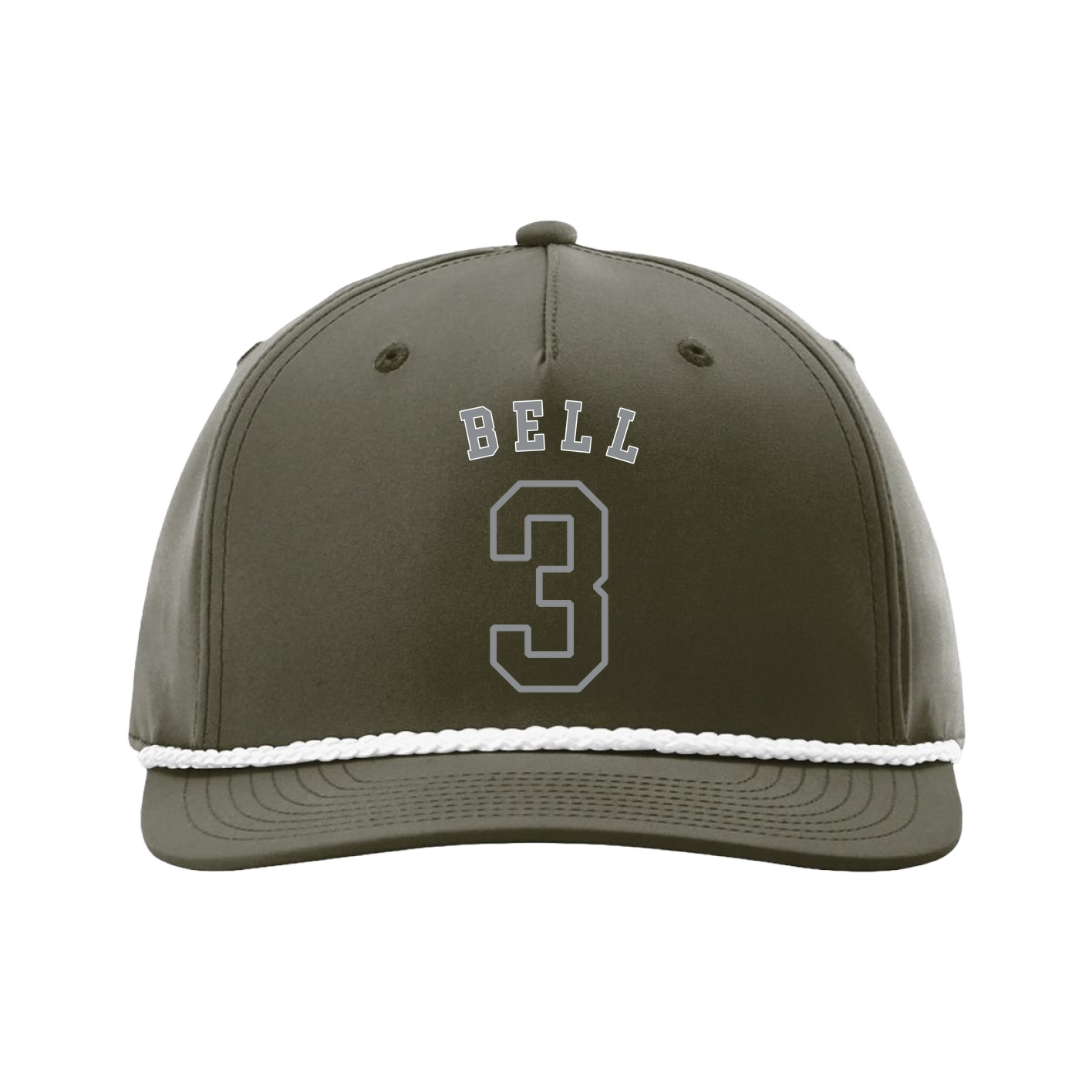 Five-Panel Classic Rope Cap — Shirsey Arch in Green