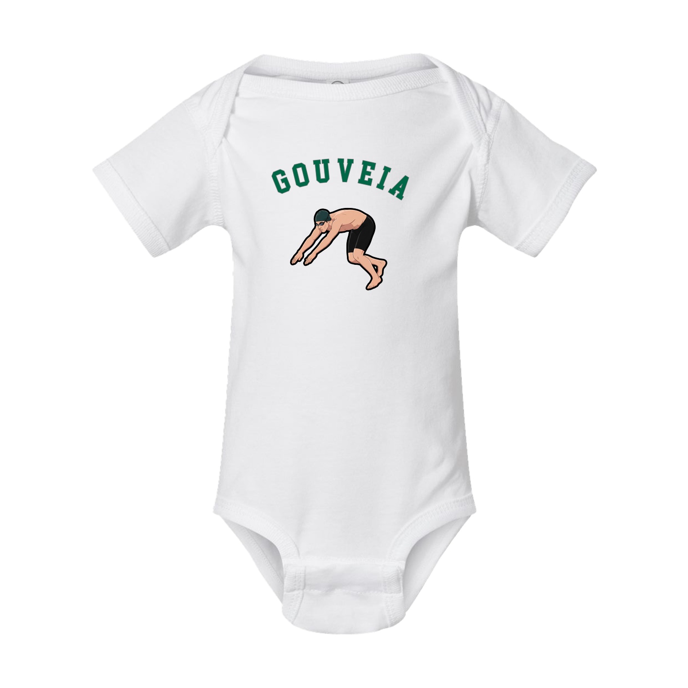 Baby Onesie — Shirsey Arch in White