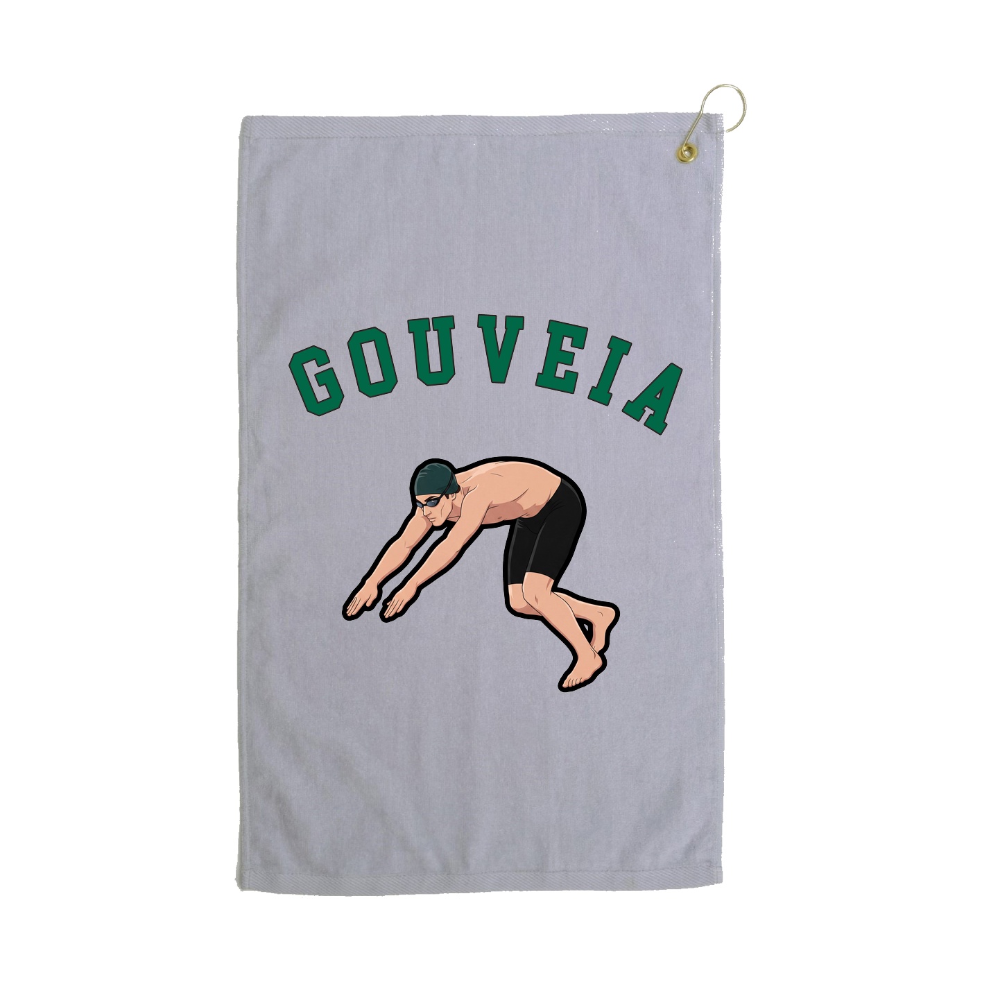 Golf Towel — Shirsey Arch in Grey