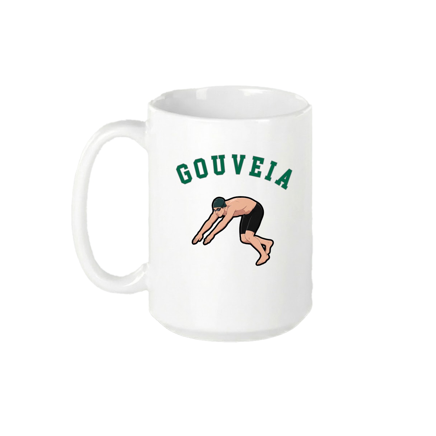15oz Coffee Mug — Shirsey Arch in White
