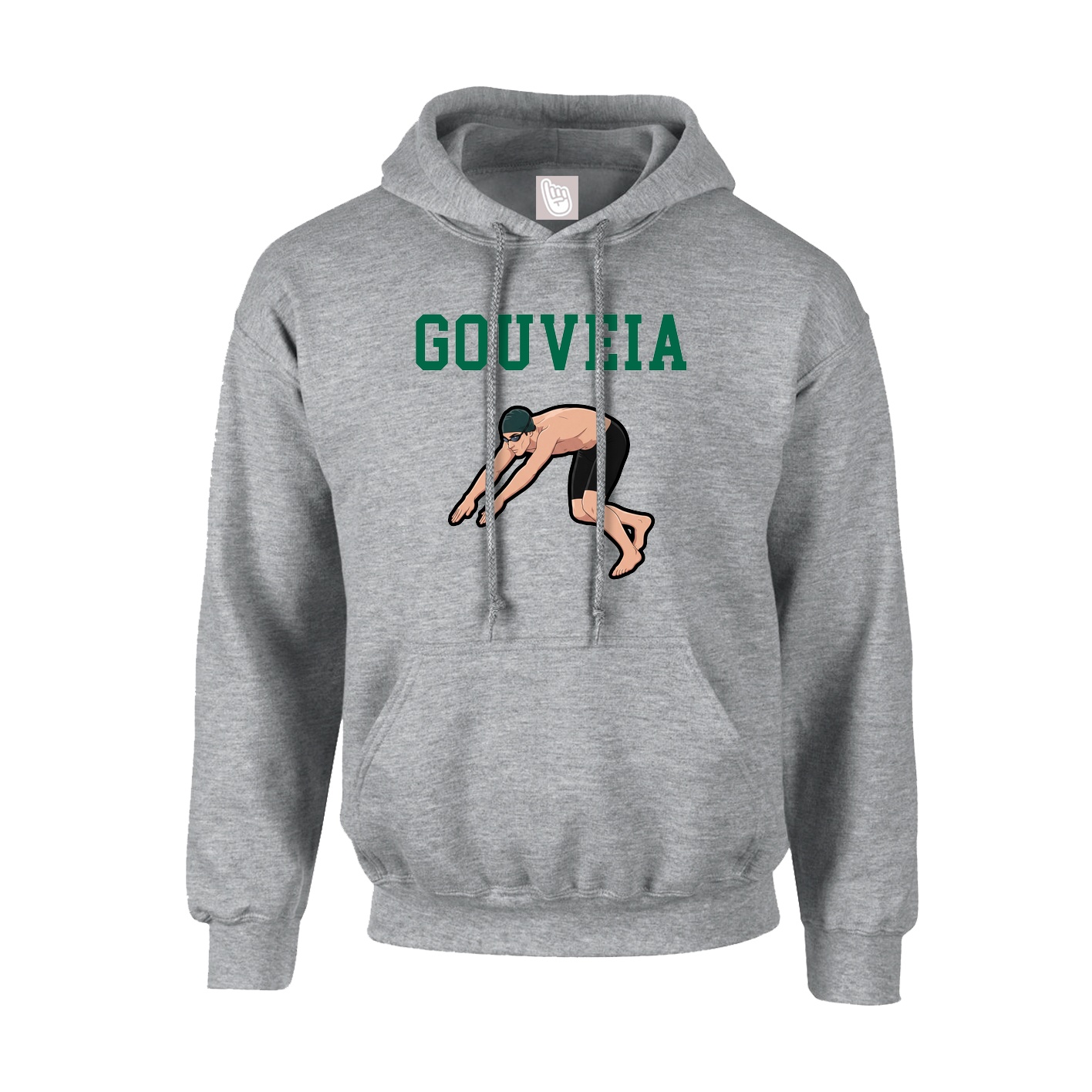 Hoodie — Shirsey in Grey