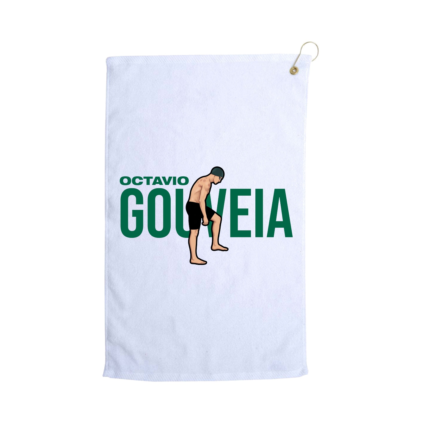 Golf Towel — Player Name in White