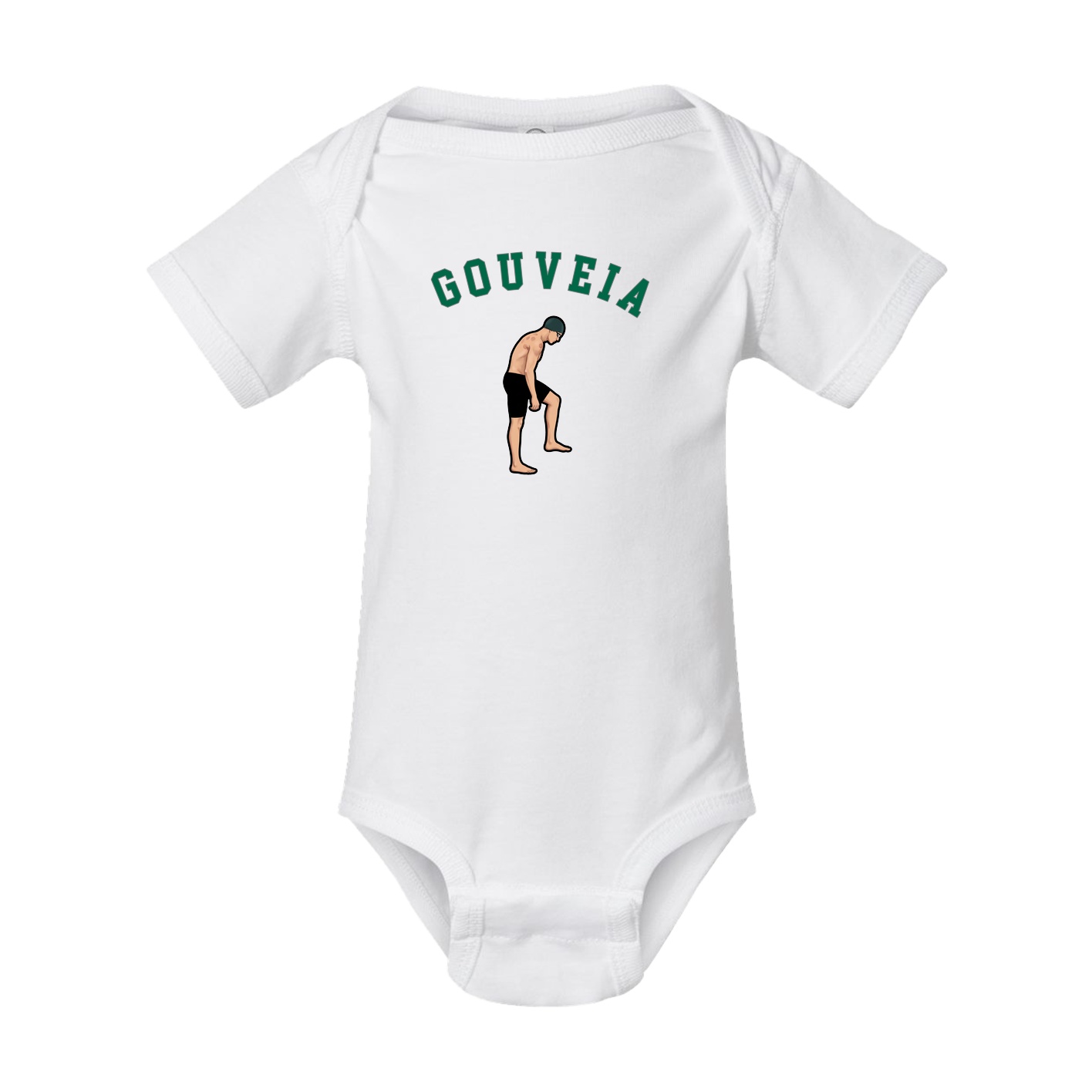 Baby Onesie — Shirsey Arch in White
