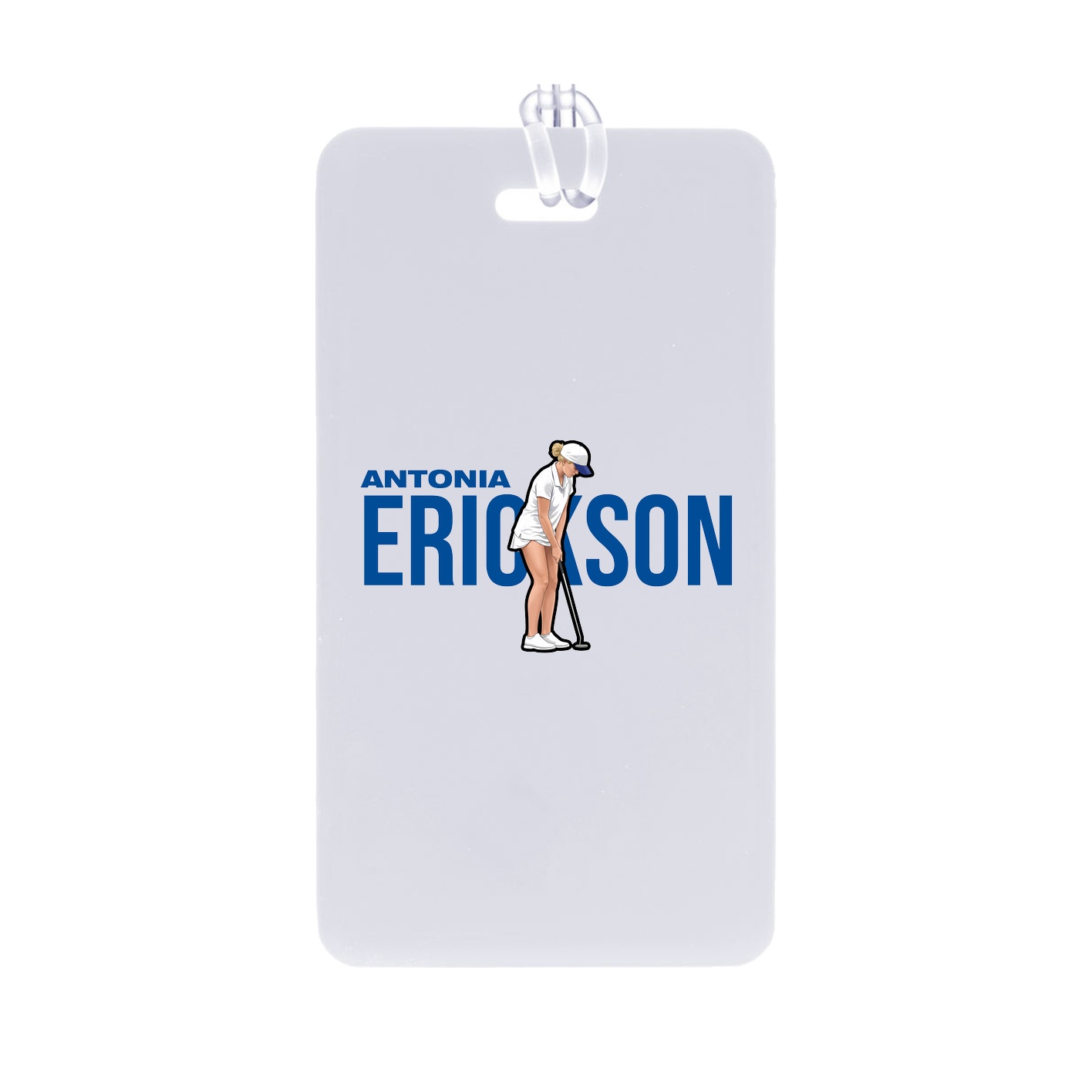 Bag Tag — Player Name in Classic