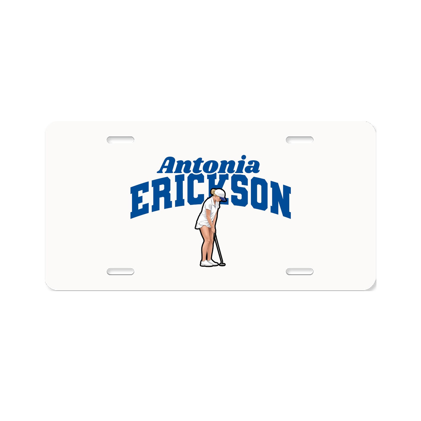 License Plate — Signature Arch in Classic