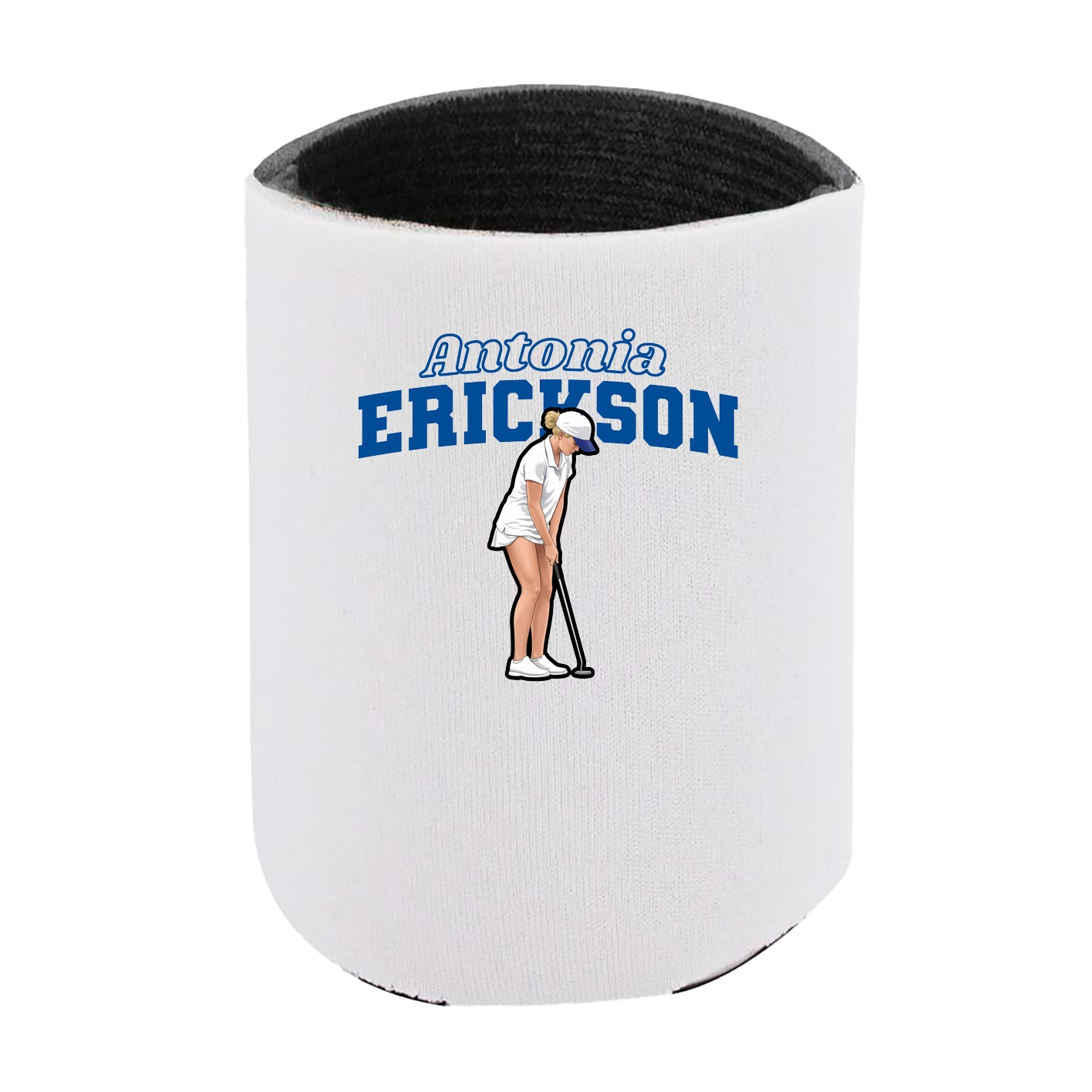 Can Holder — Name Arch in White
