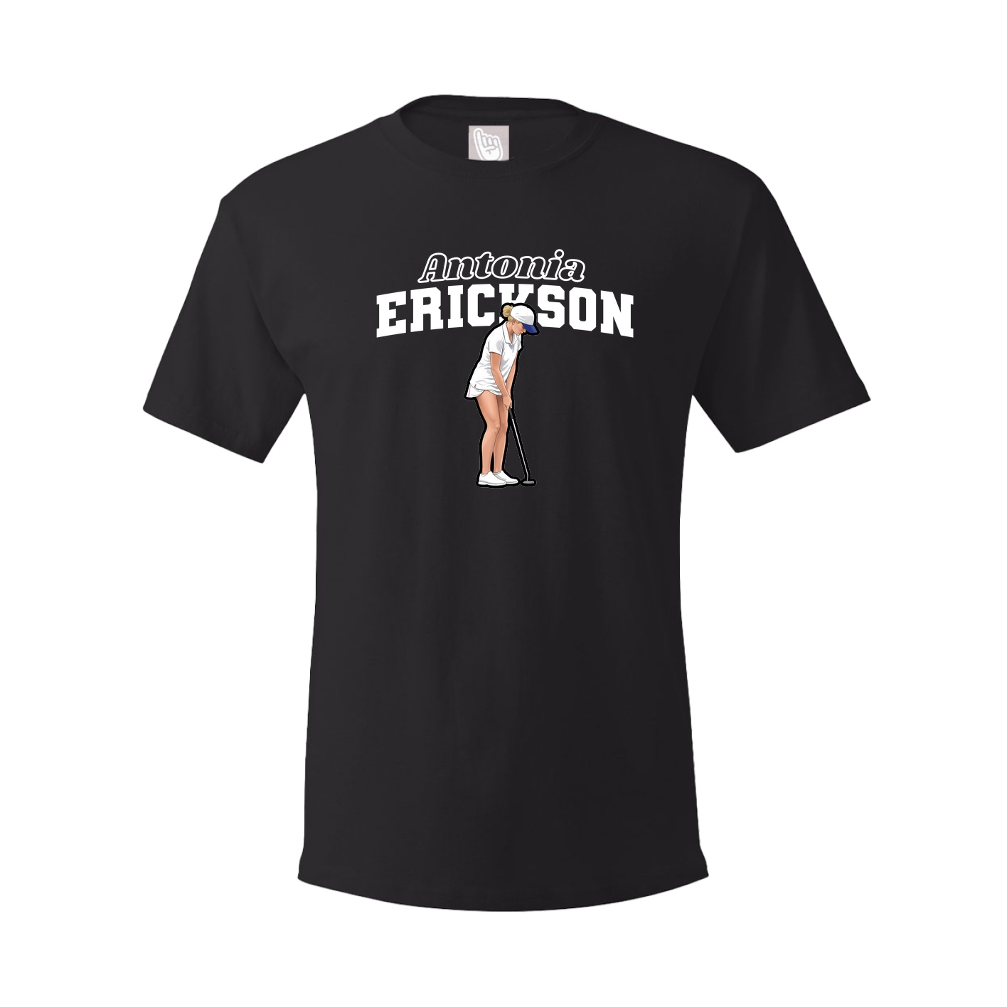Youth Tee — Name Arch in Black