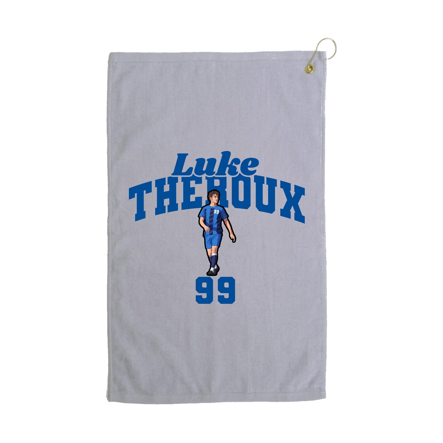 Golf Towel — Signature Arch in Grey