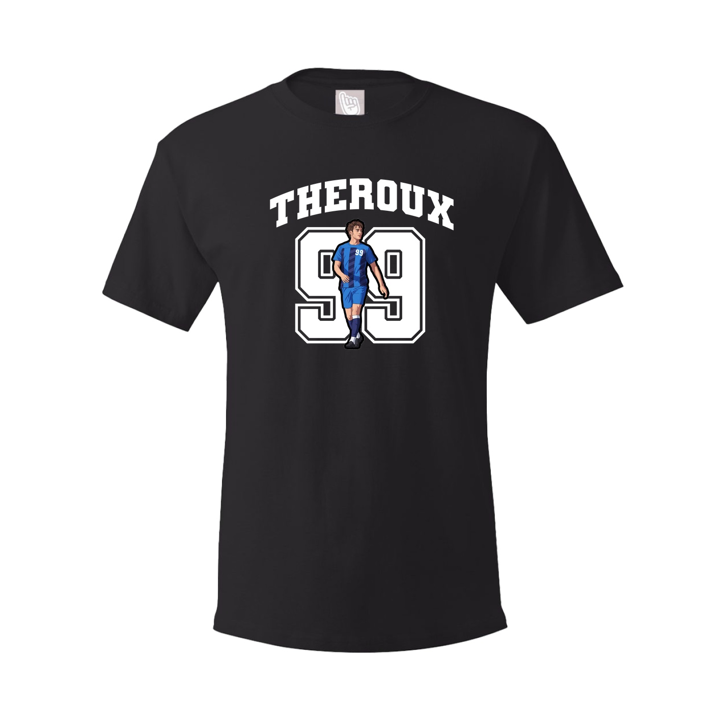 Youth Tee — Number in Black