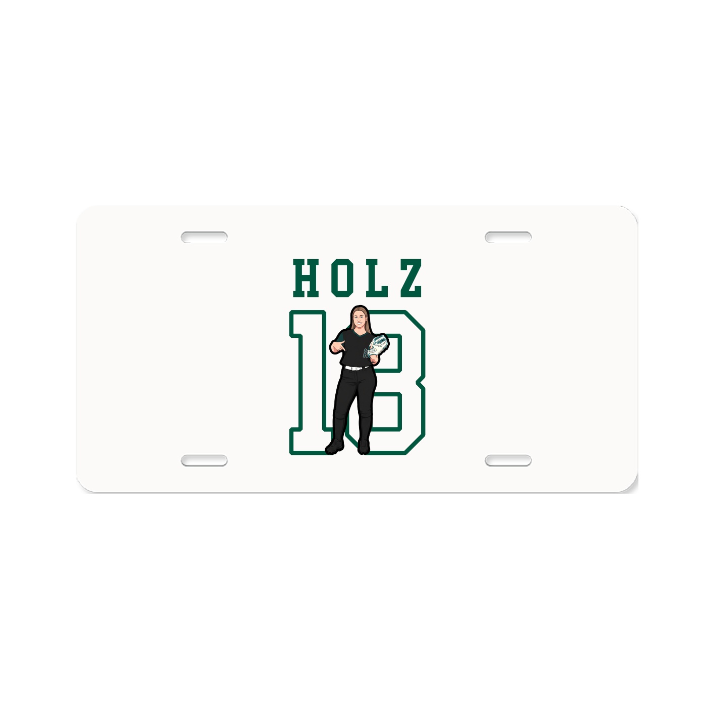 License Plate — Shirsey in Classic