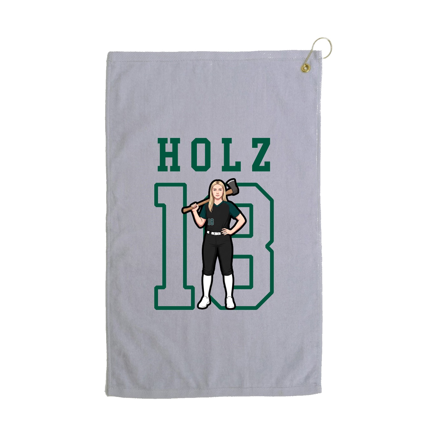 Golf Towel — Shirsey in Grey