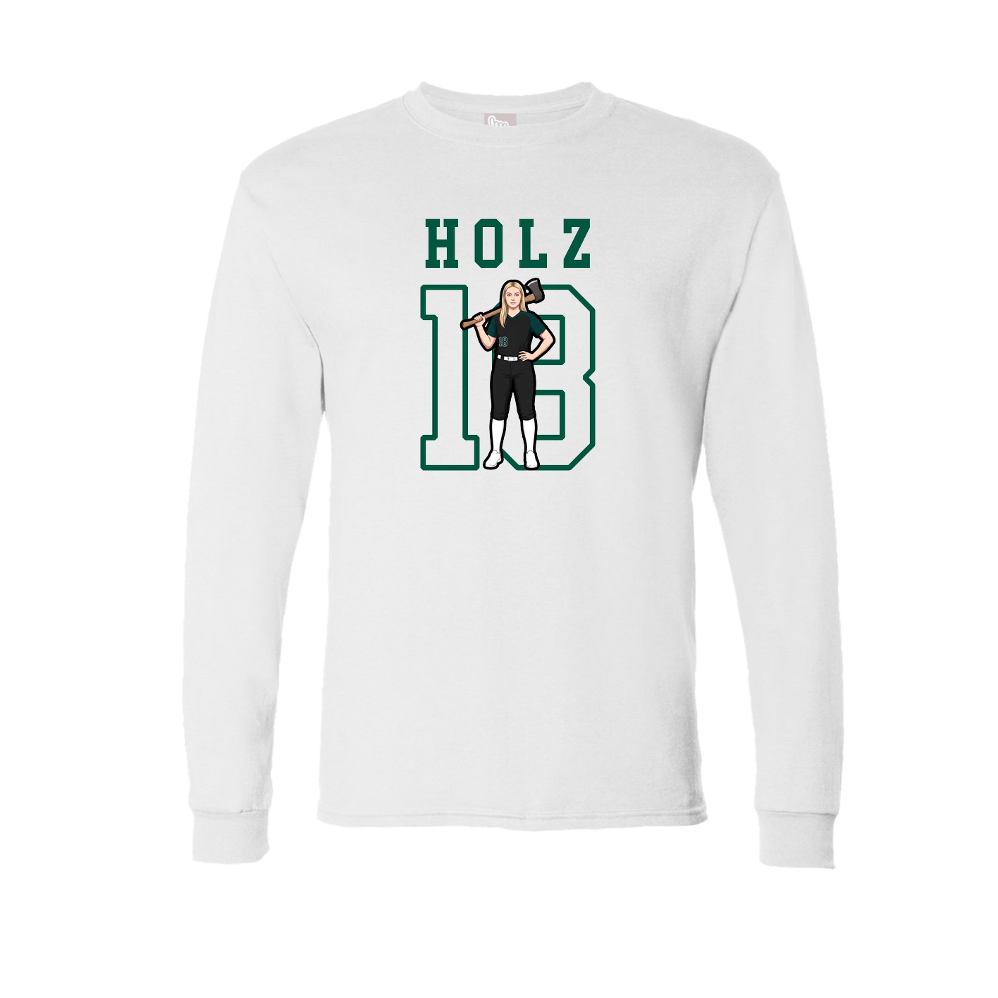 Long Sleeve Tee — Shirsey in White