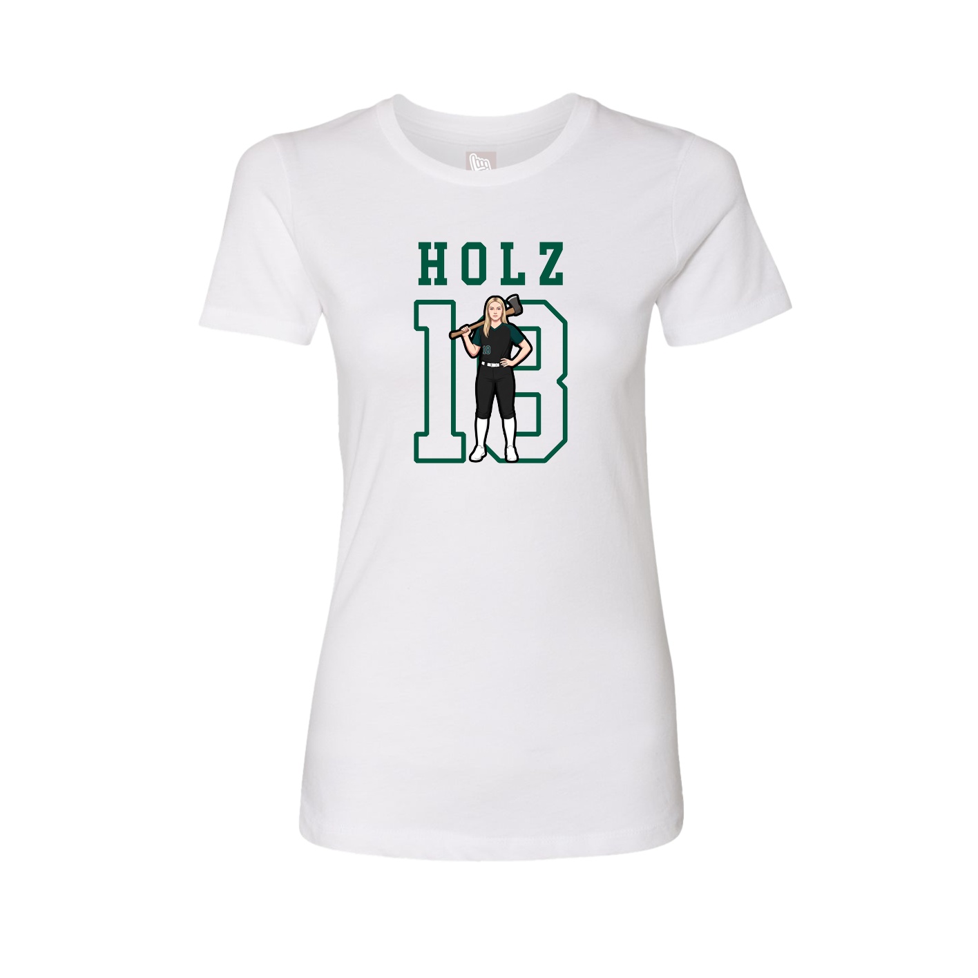 Fitted Women's Tee — Shirsey in White