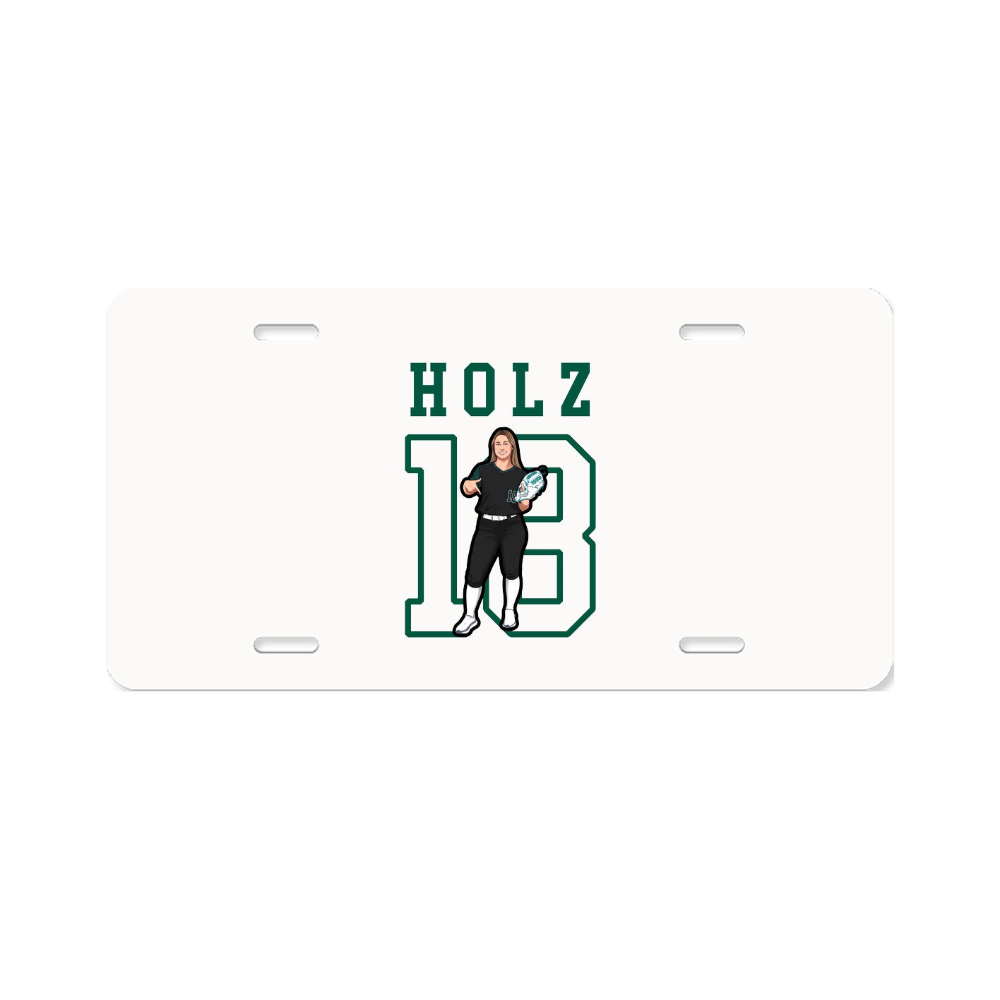License Plate — Shirsey in Classic