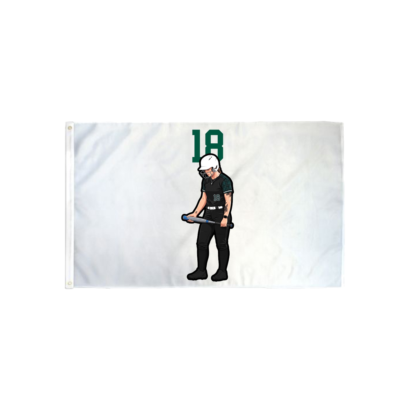 3x5 Flag — Number Top in Classic