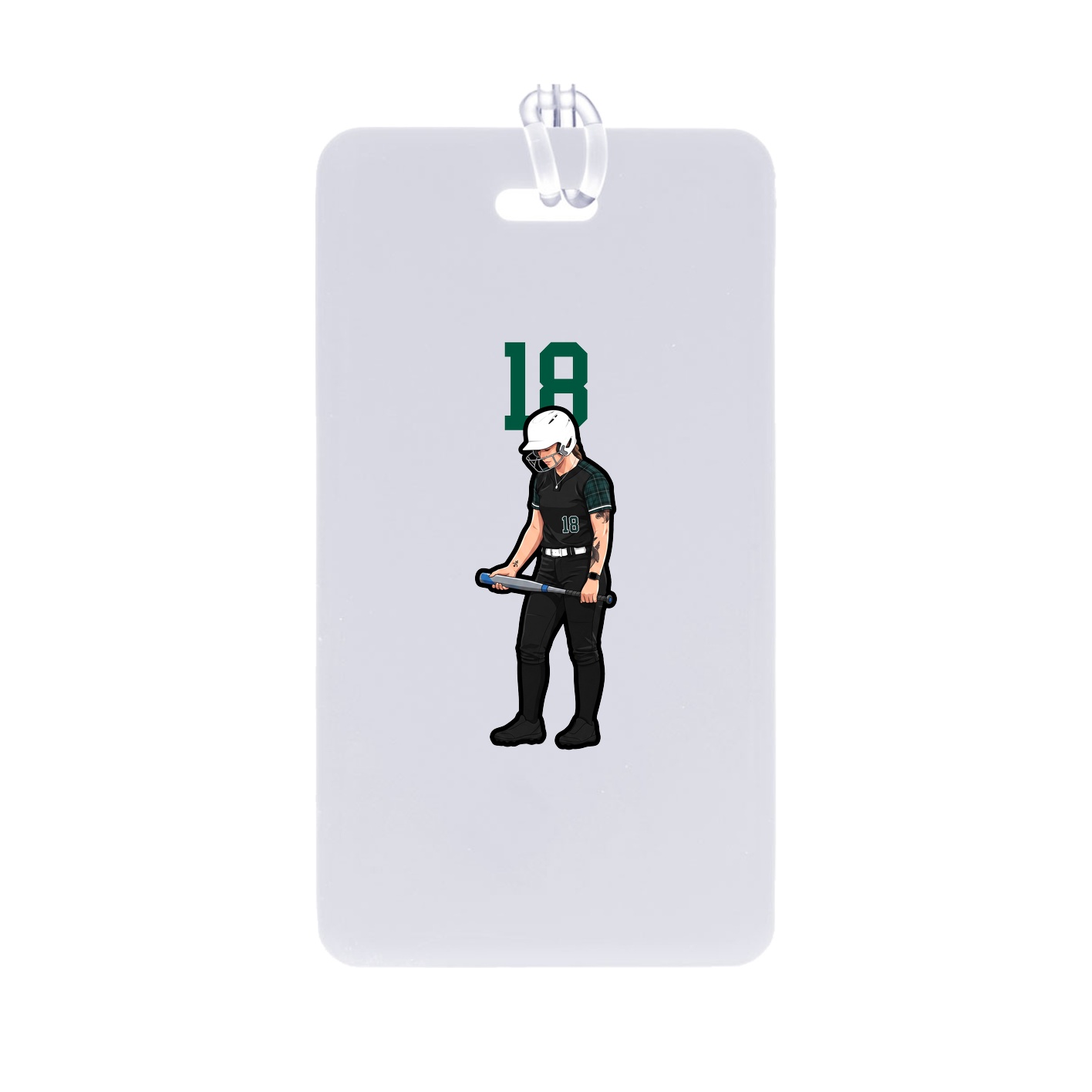 Bag Tag — Number Top in Classic