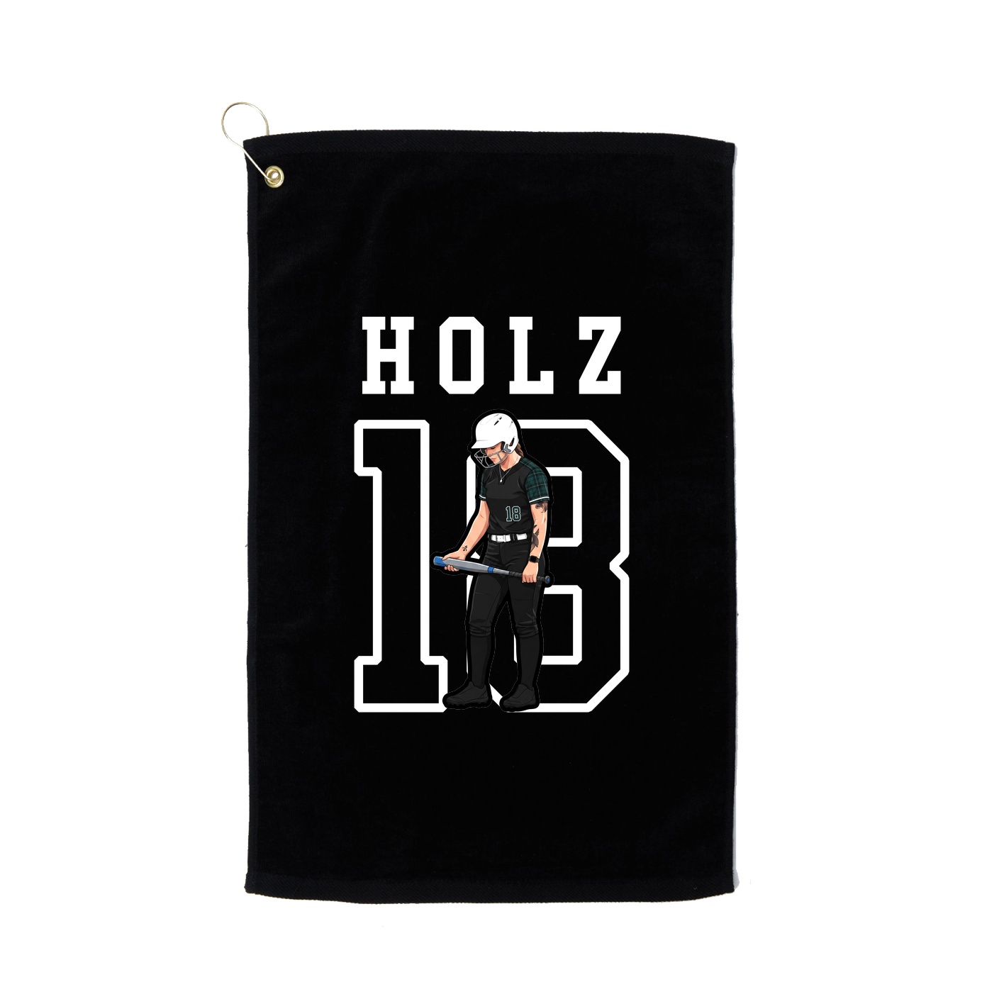Golf Towel — Shirsey in Black