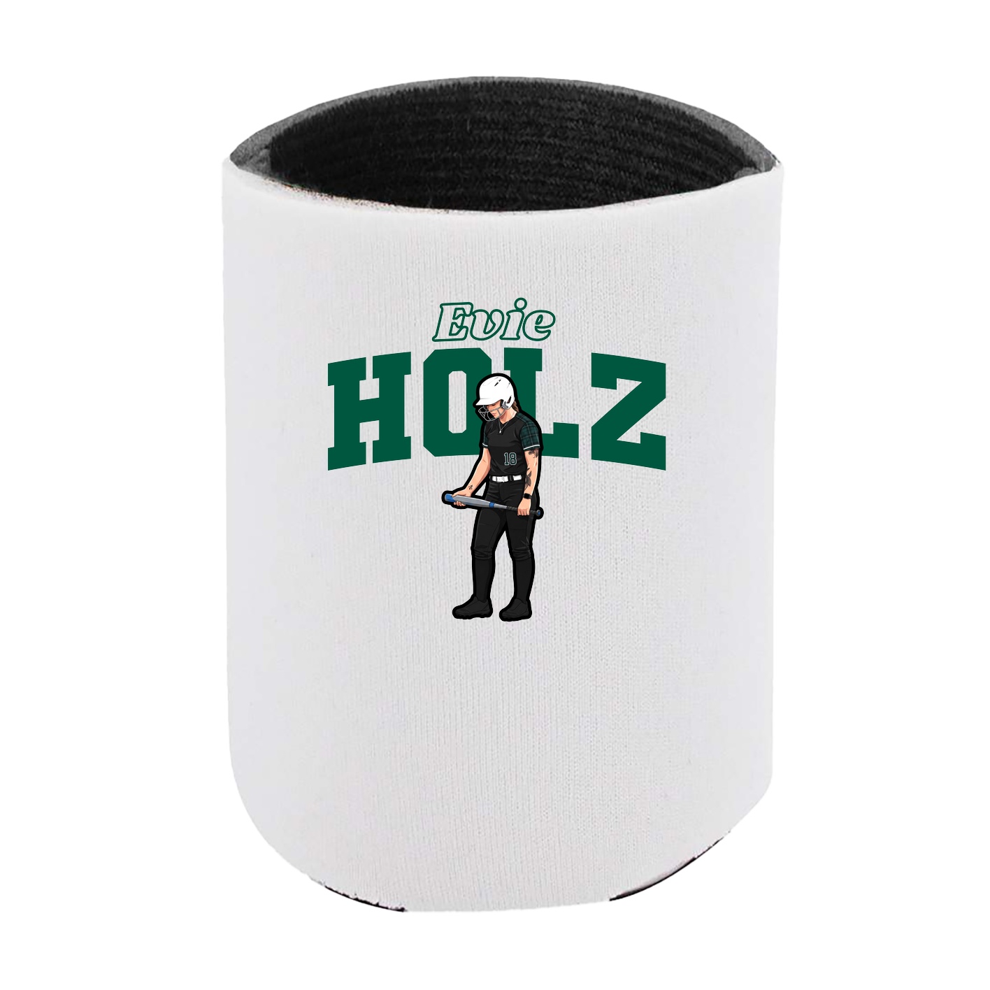 Can Holder — Name Arch in White