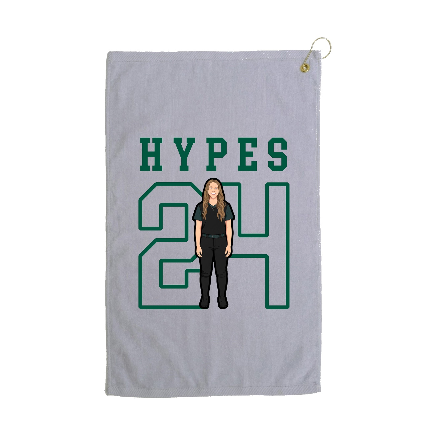 Golf Towel — Shirsey in Grey