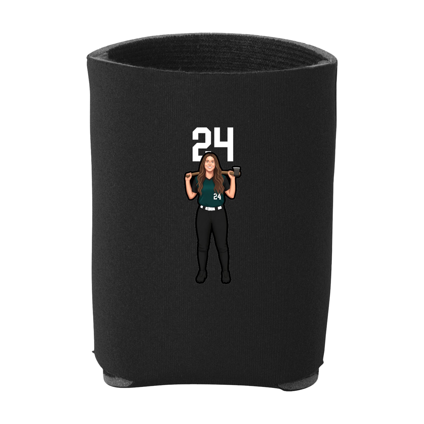 Can Holder — Number Top in Black