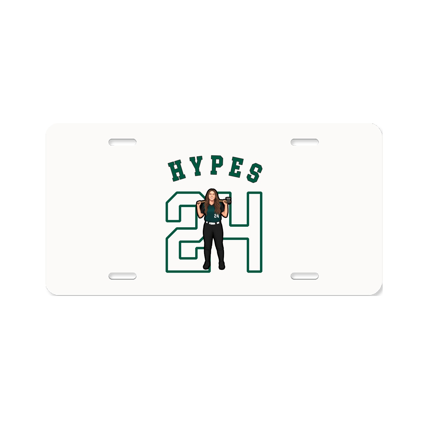 License Plate — Shirsey Arch in Classic