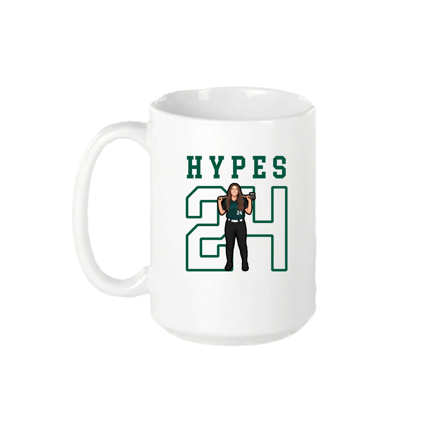15oz Coffee Mug — Shirsey in White