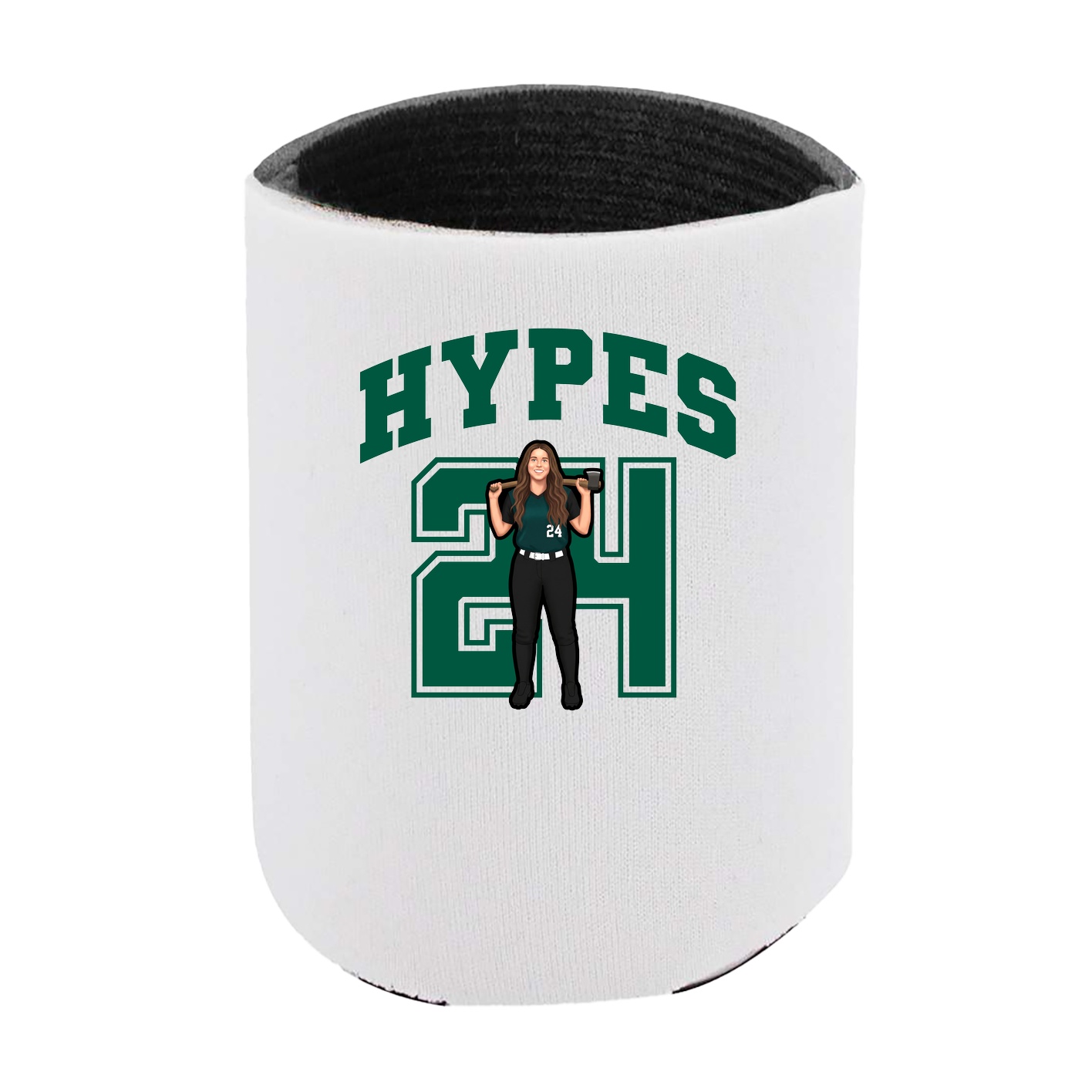 Can Holder — Number in White