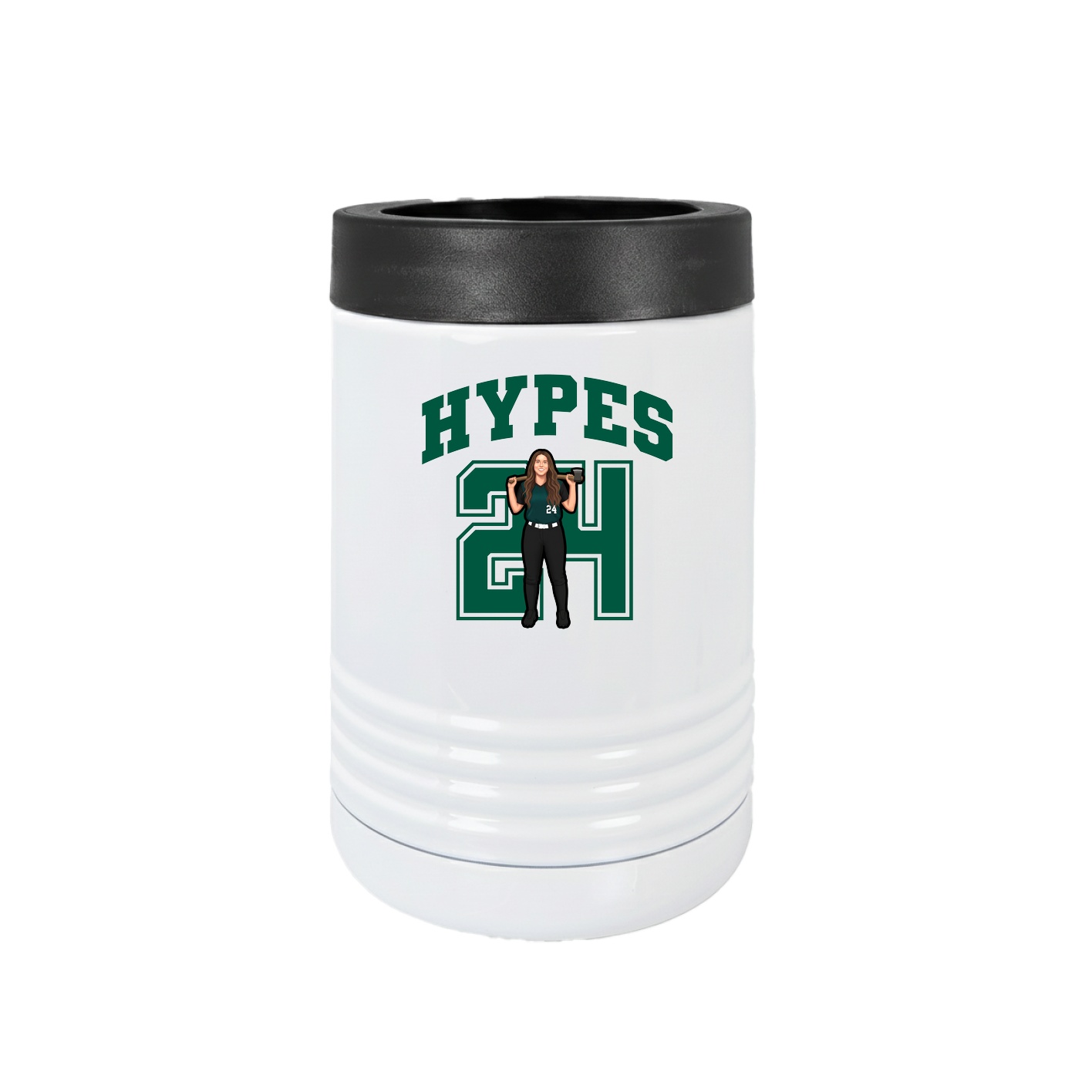 Beverage Holder — Number in White