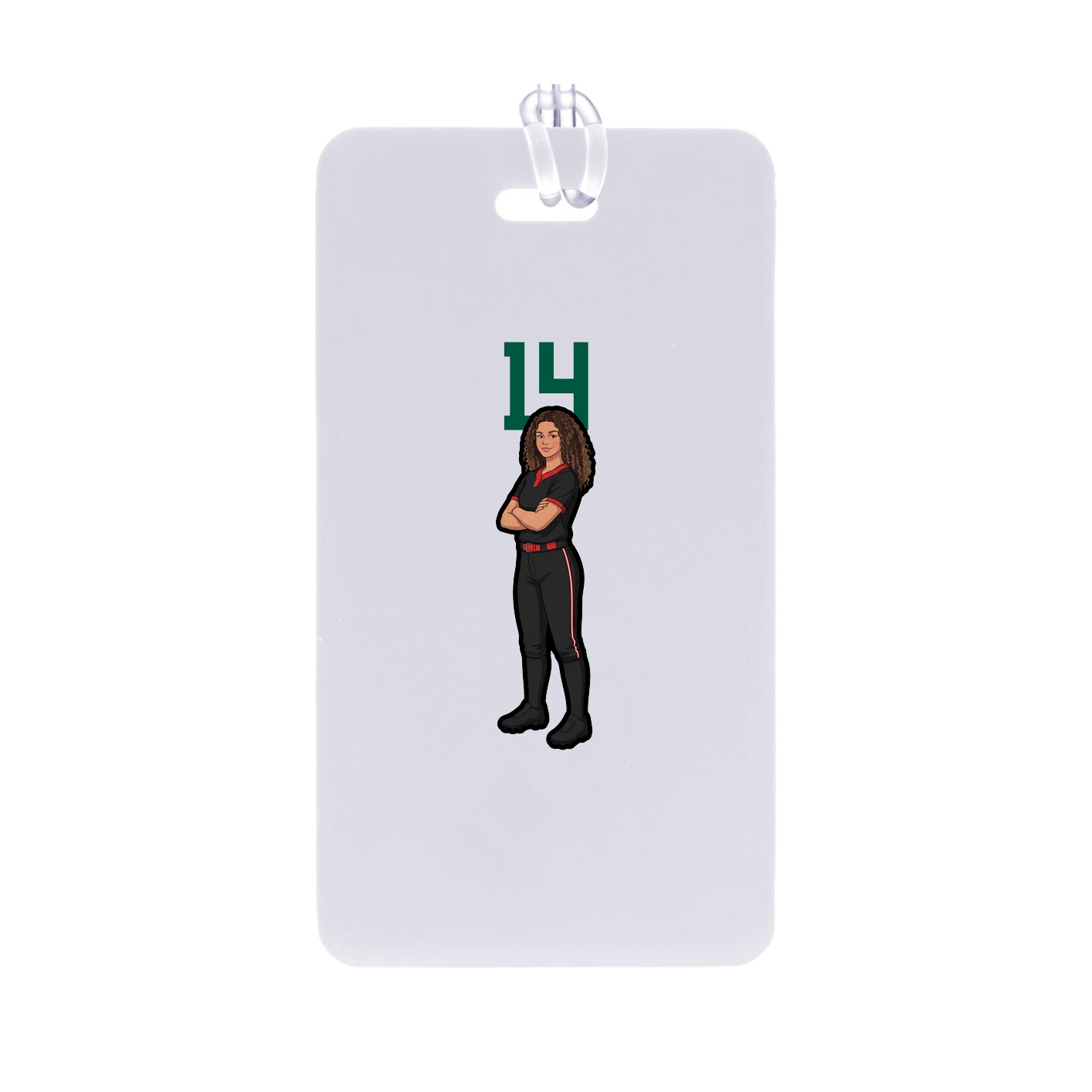 Bag Tag — Number Top in Classic