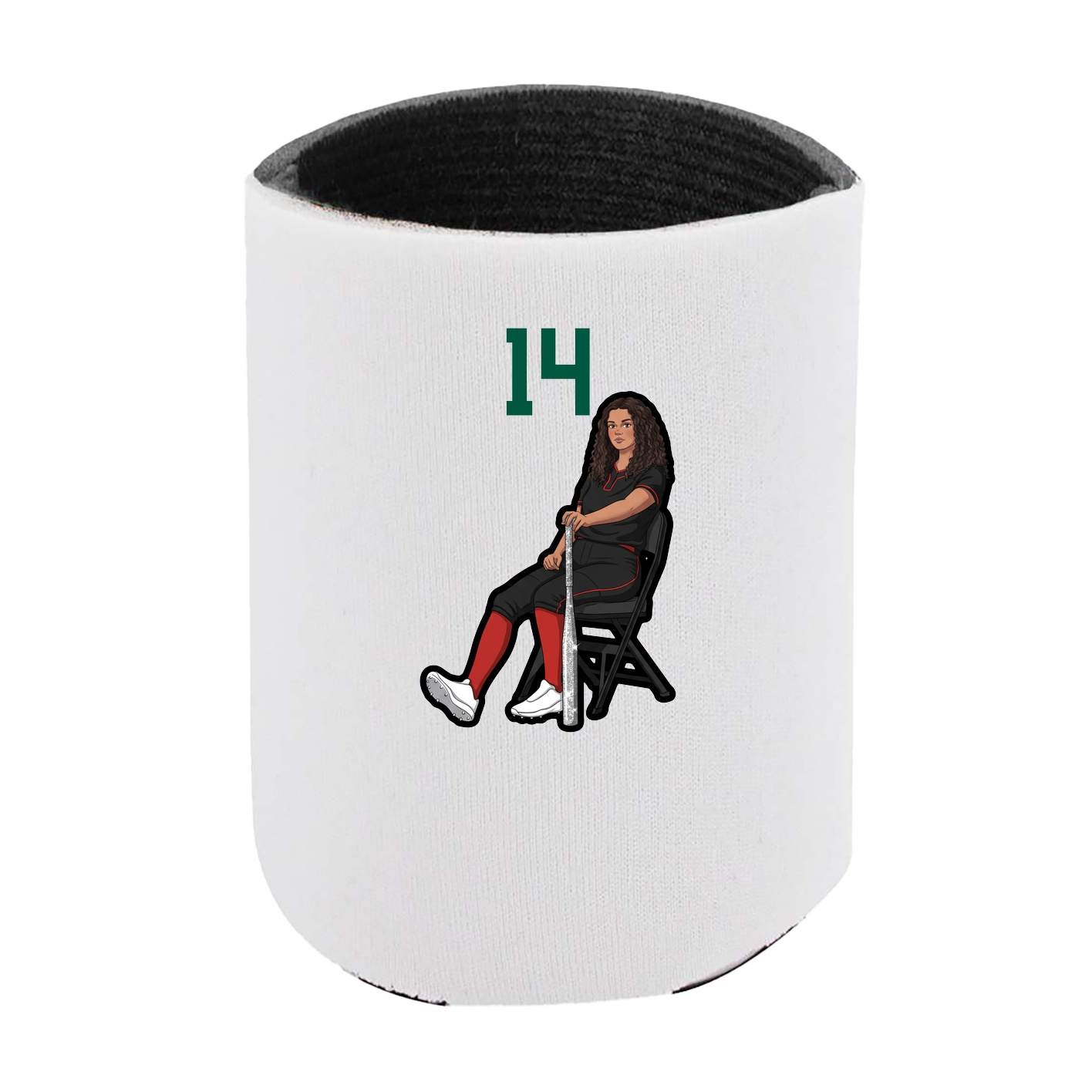 Can Holder — Number Top in White
