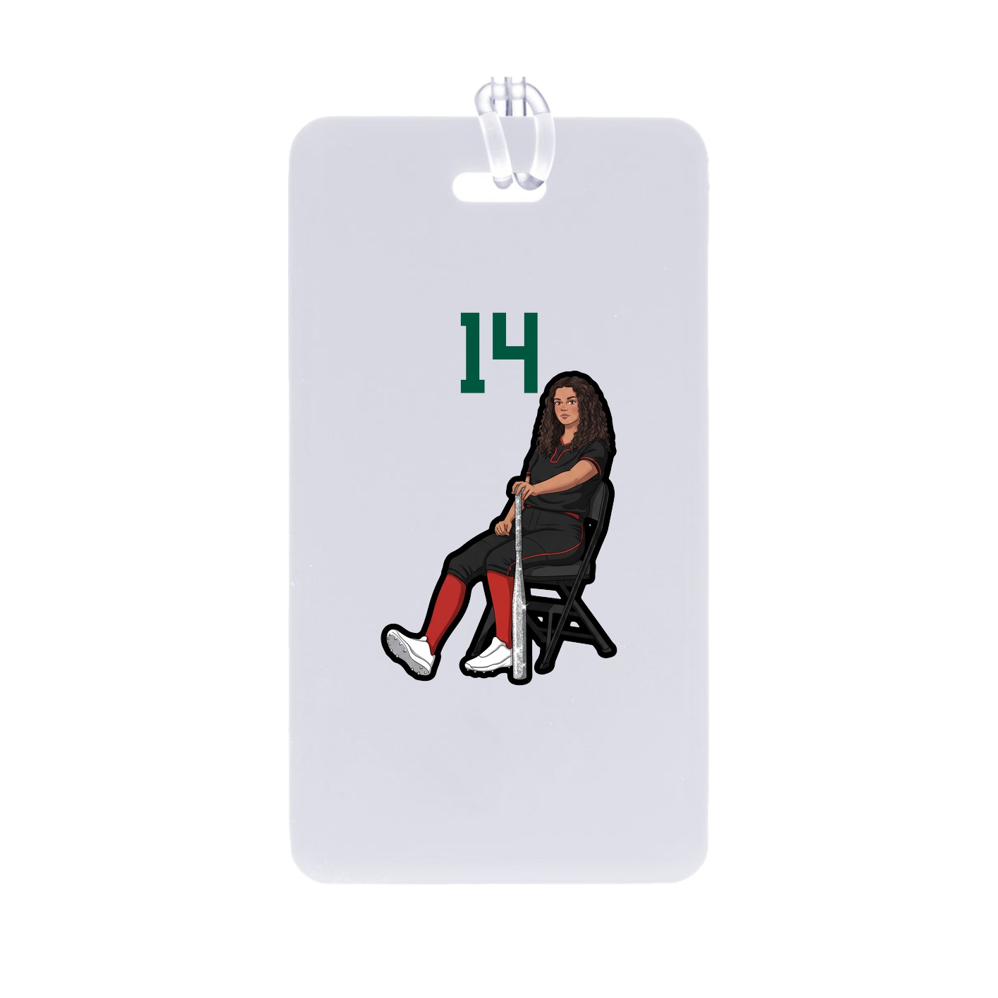 Bag Tag — Number Top in Classic