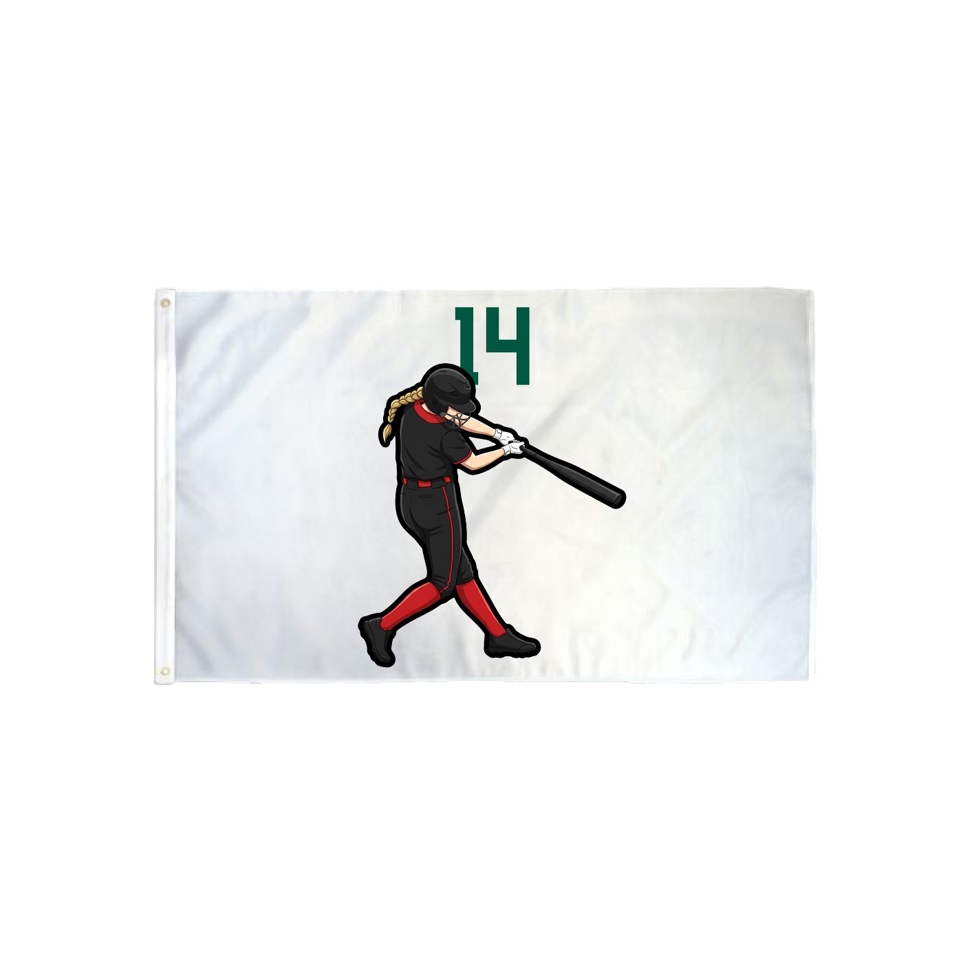 3x5 Flag — Number Top in Classic