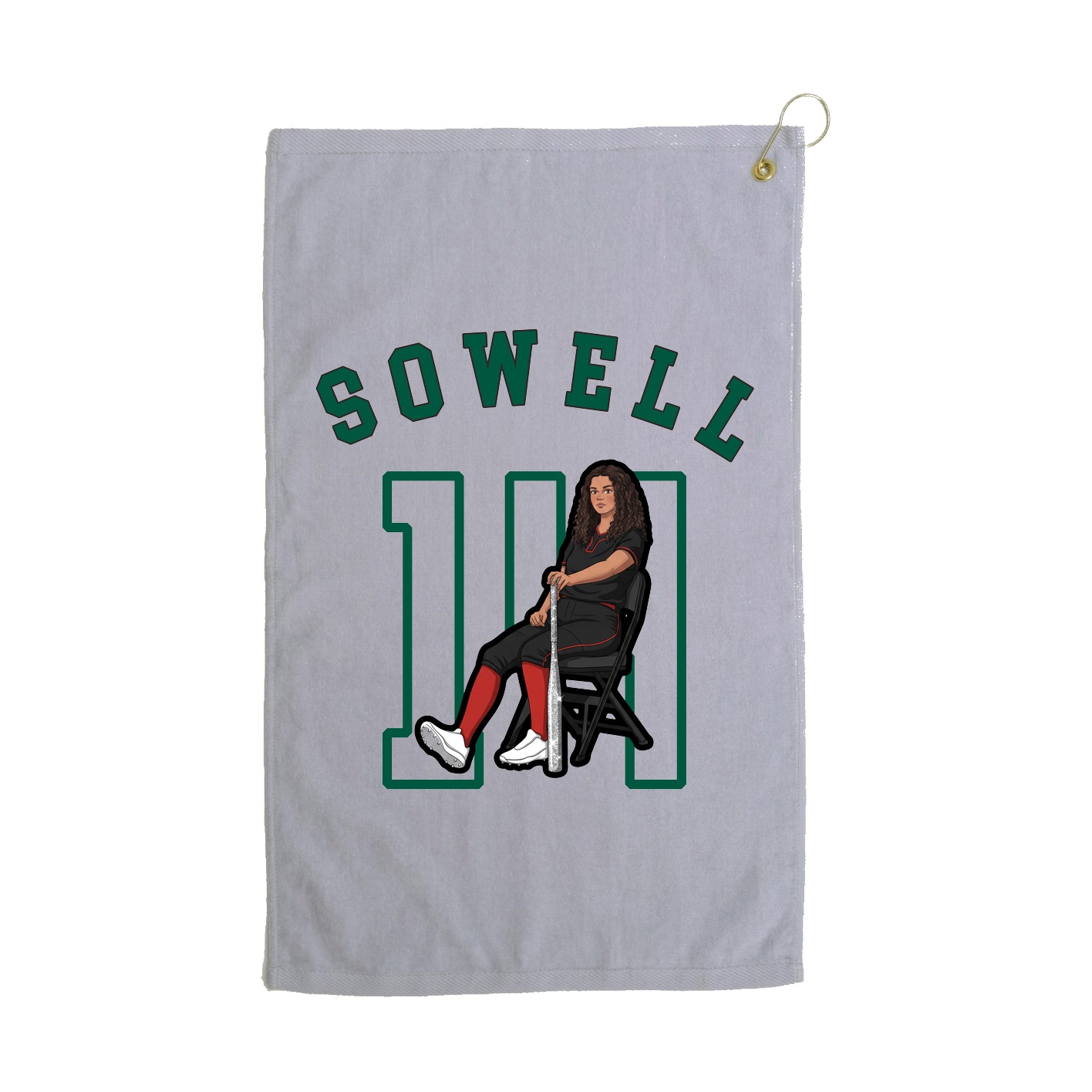 Golf Towel — Shirsey Arch in Grey