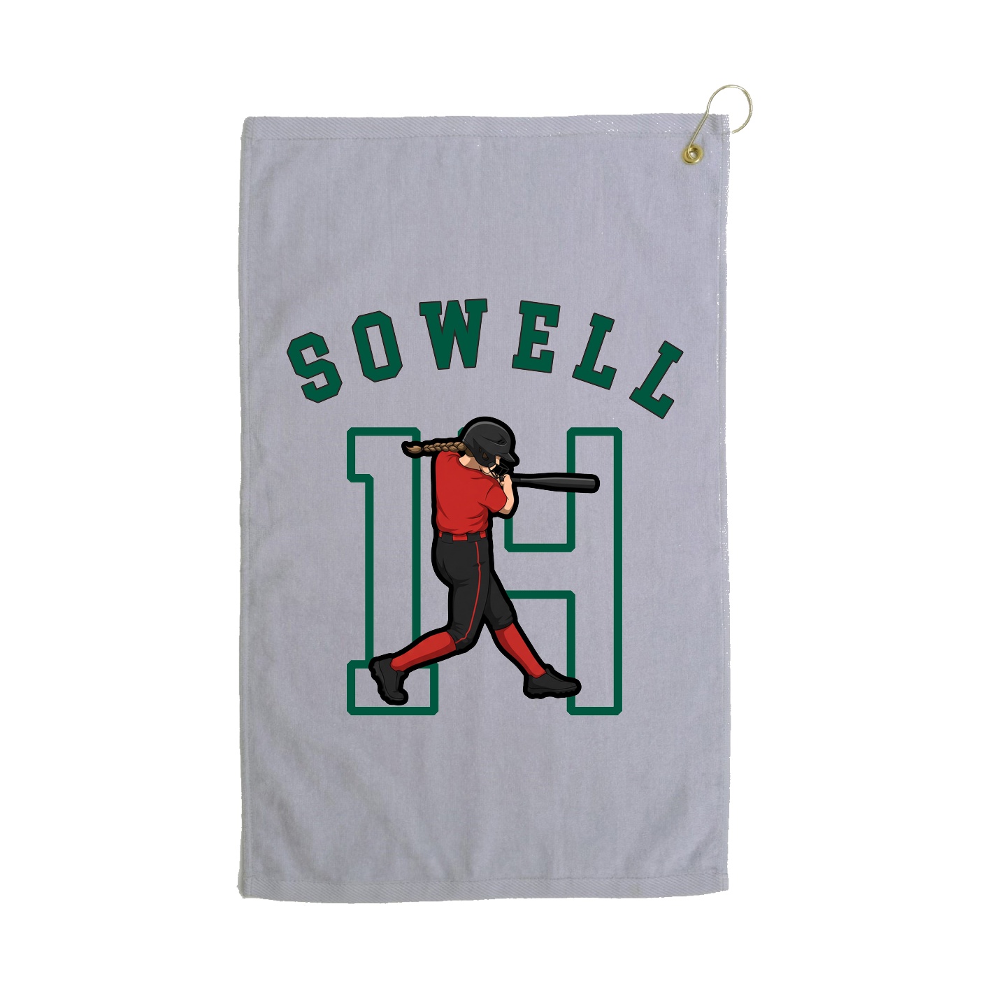 Golf Towel — Shirsey Arch in Grey