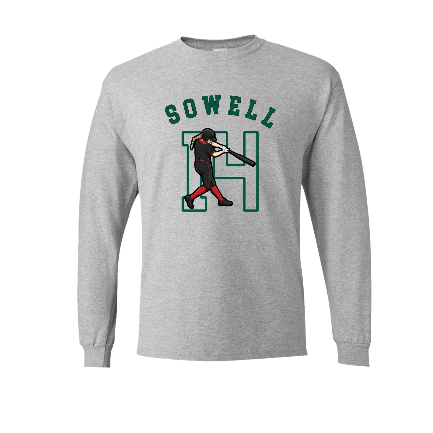 Long Sleeve Tee — Shirsey Arch in Grey
