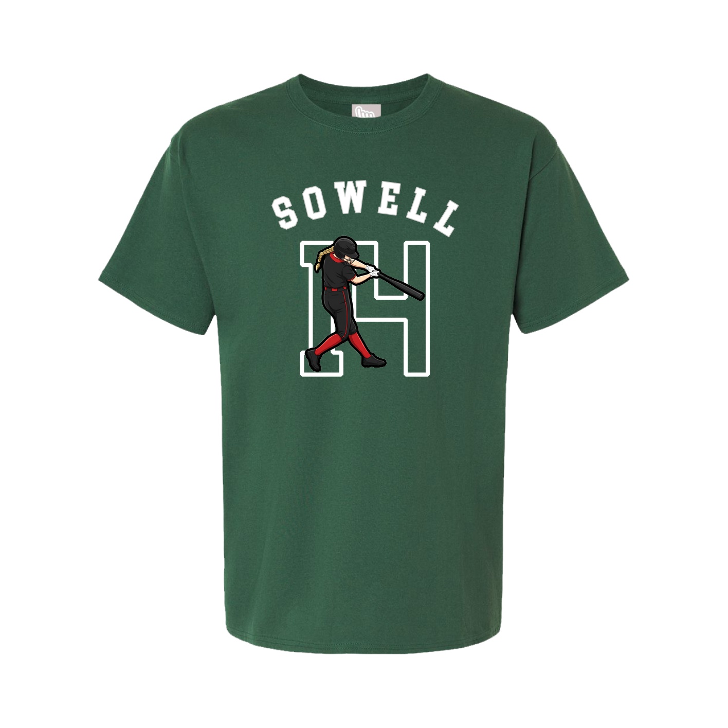 Youth Tee — Shirsey Arch in Green