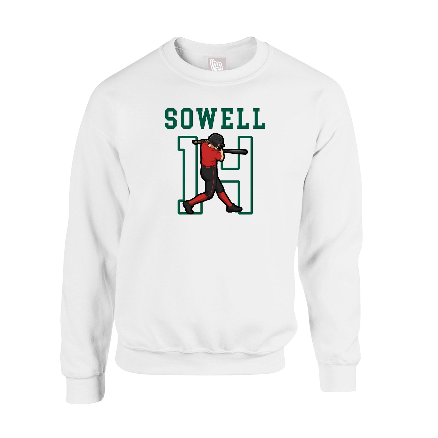 Fleece Crew — Shirsey in White