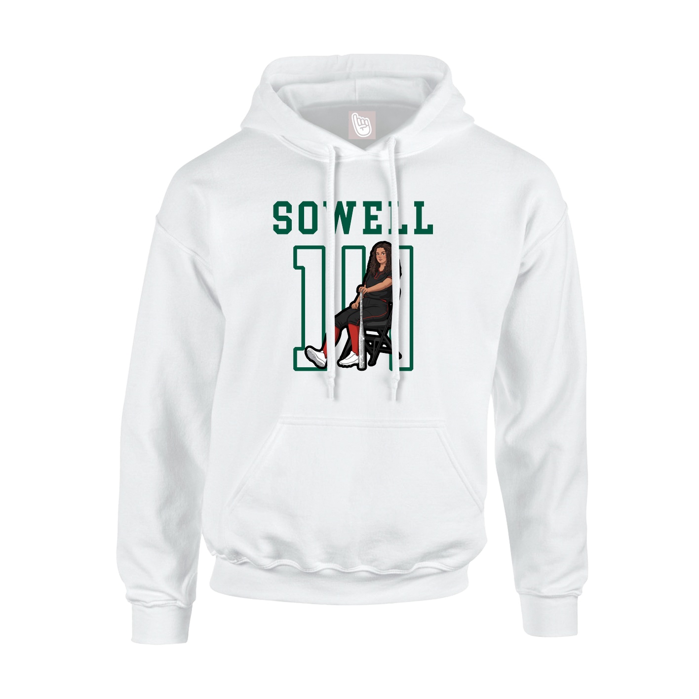 Youth Hoodie — Shirsey in White