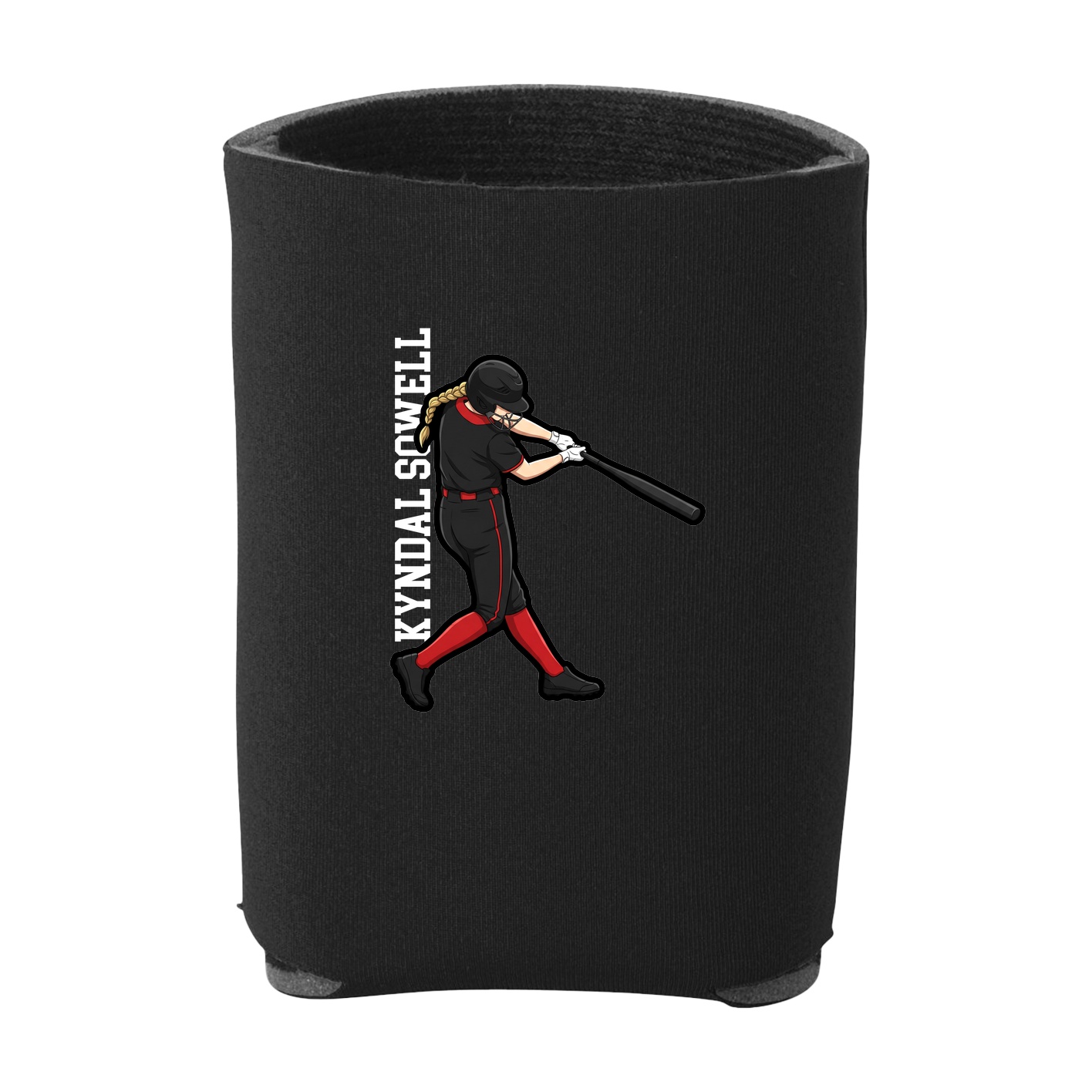 Can Holder — Name Vertical in Black