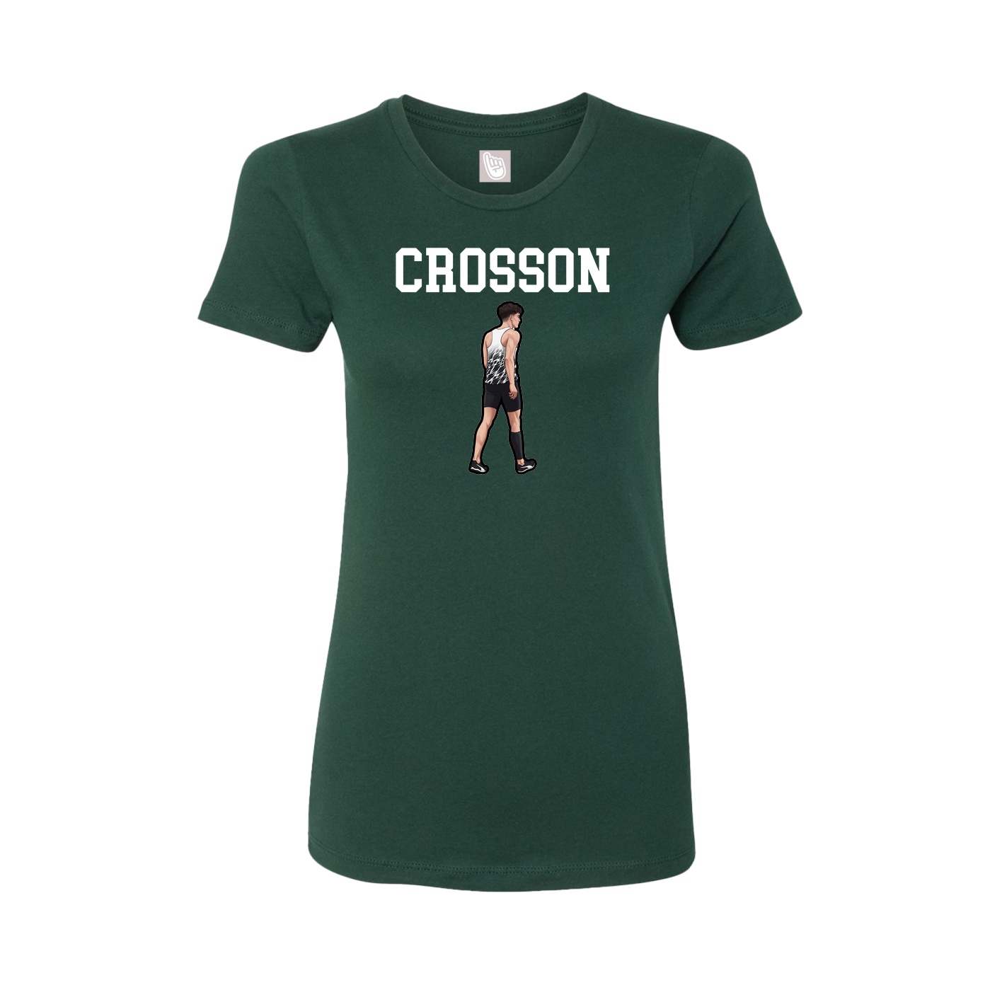 Fitted Women's Tee — Shirsey in Green