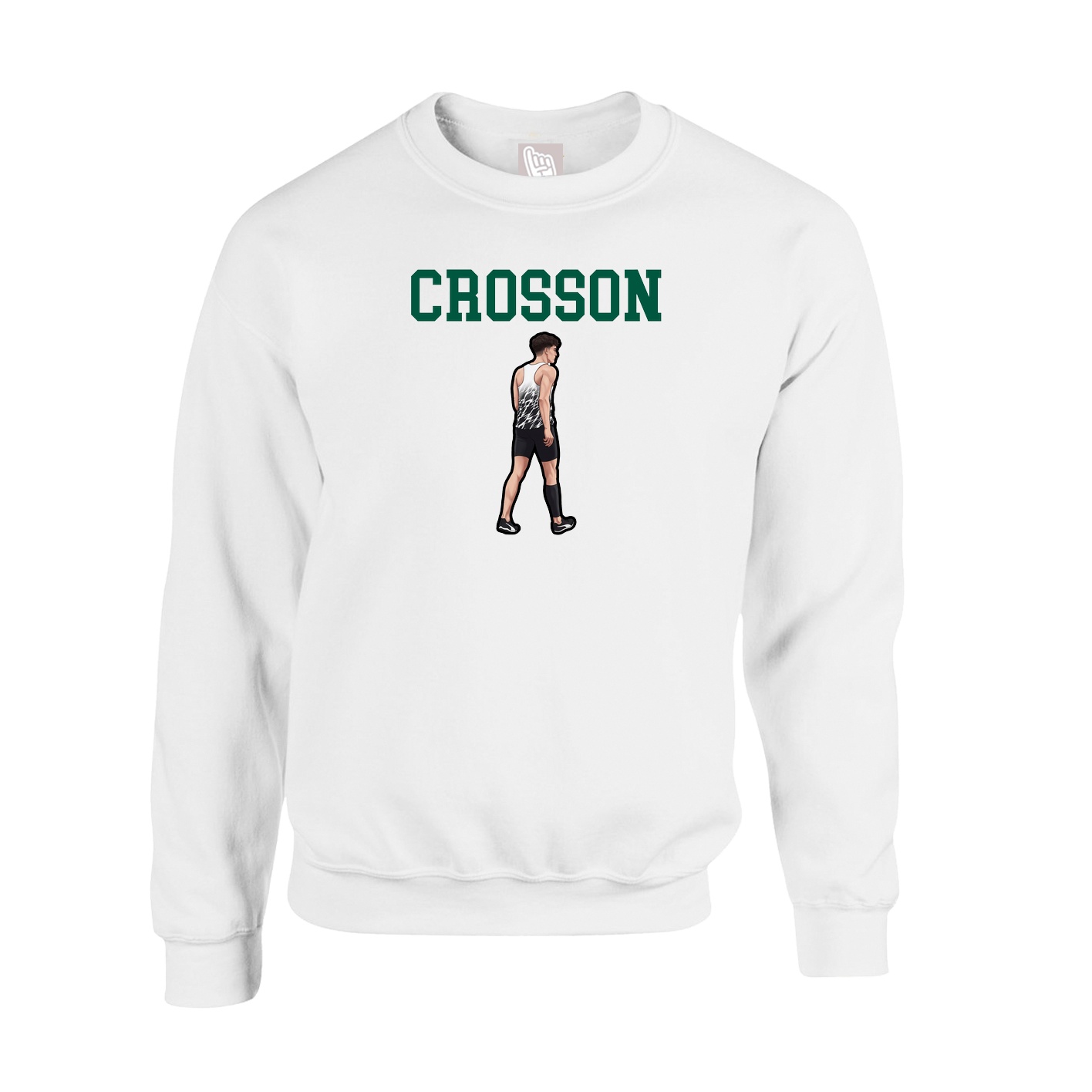 Fleece Crew — Shirsey in White