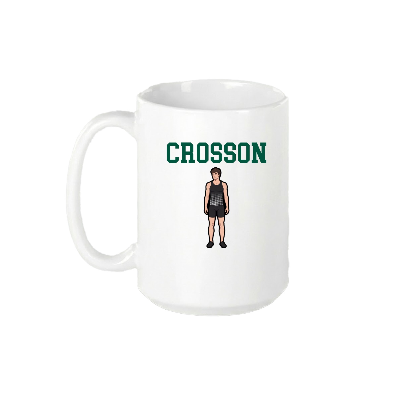 15oz Coffee Mug — Shirsey in White