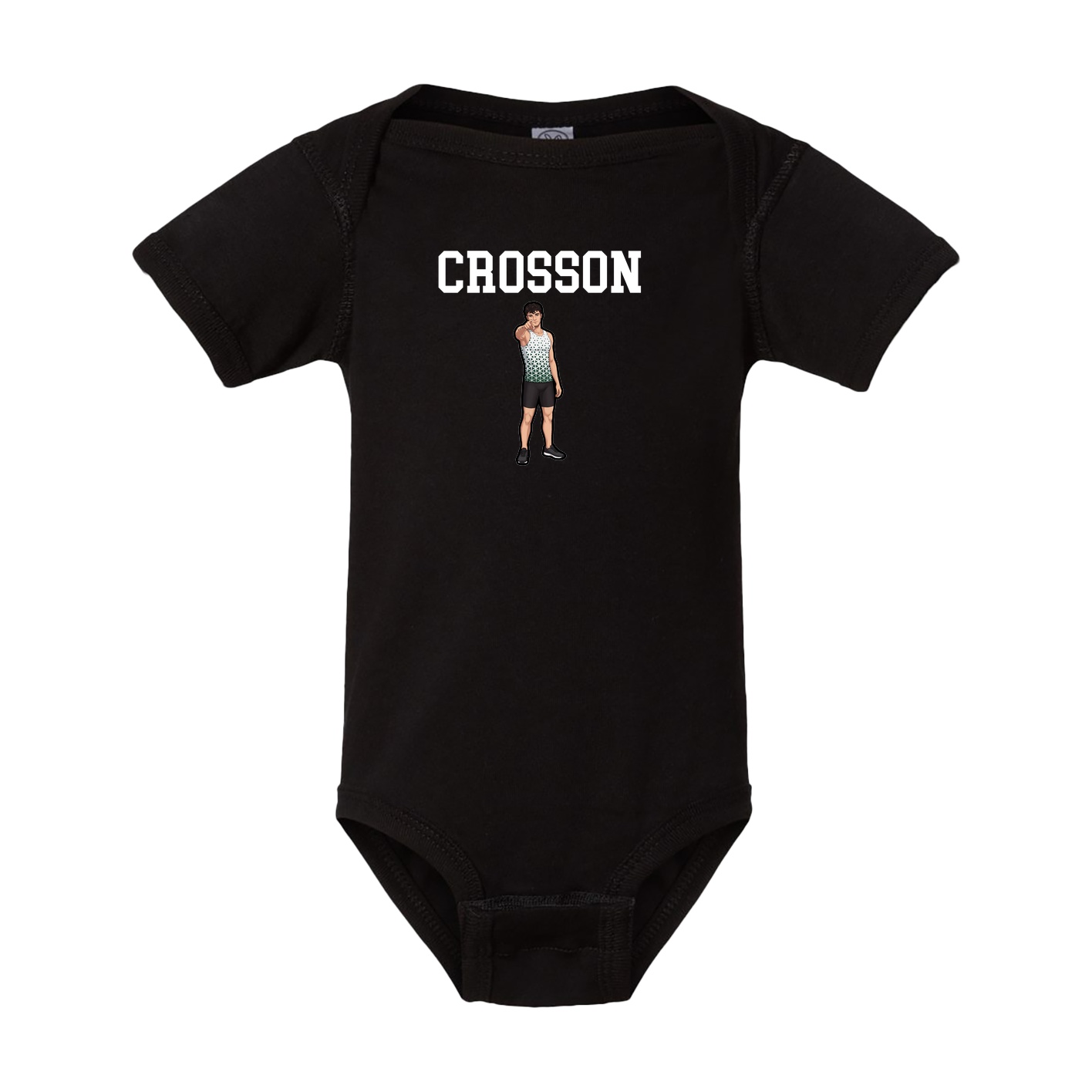 Baby Onesie — Shirsey in Black