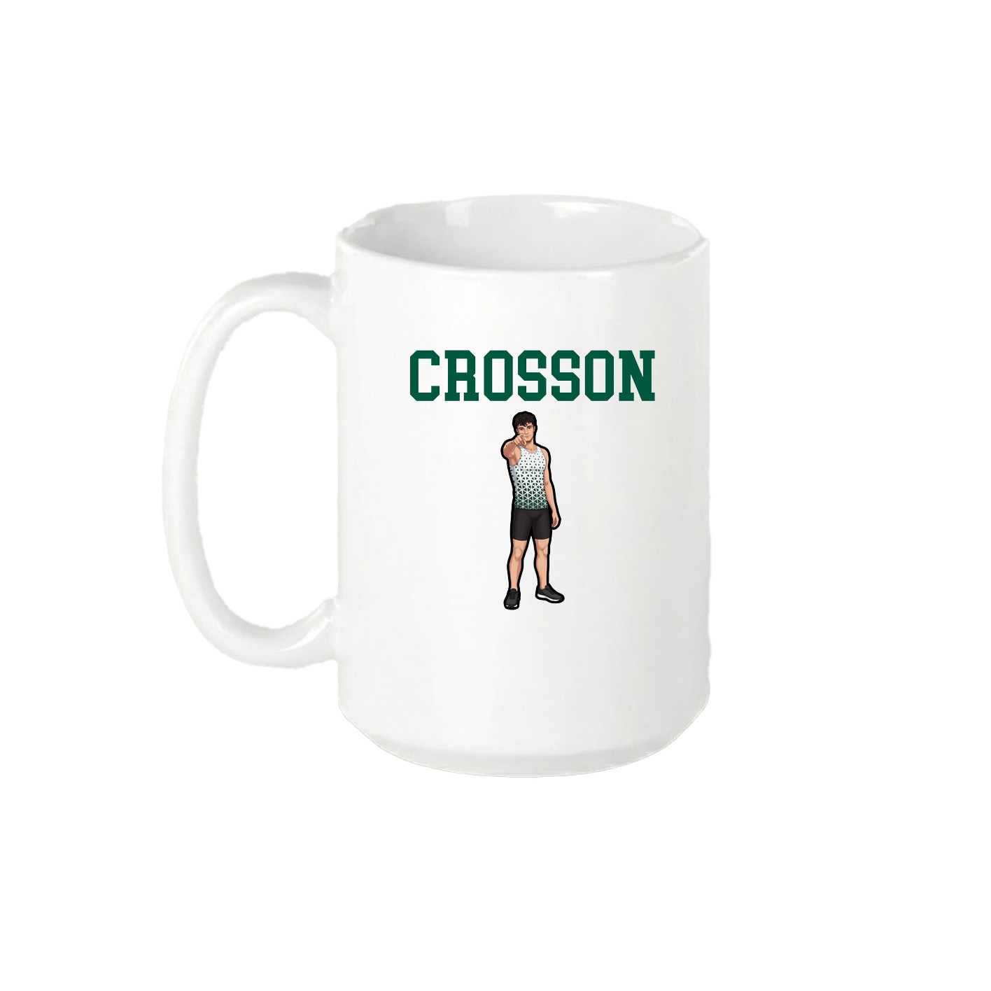 15oz Coffee Mug — Shirsey in White