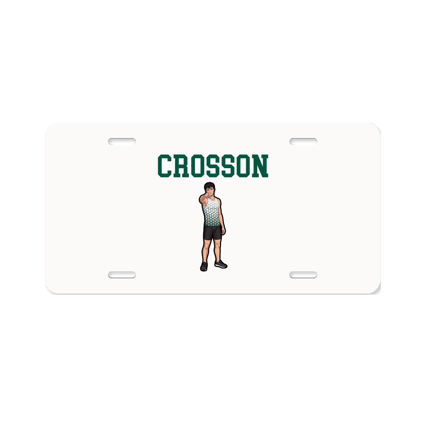 License Plate — Shirsey in Classic