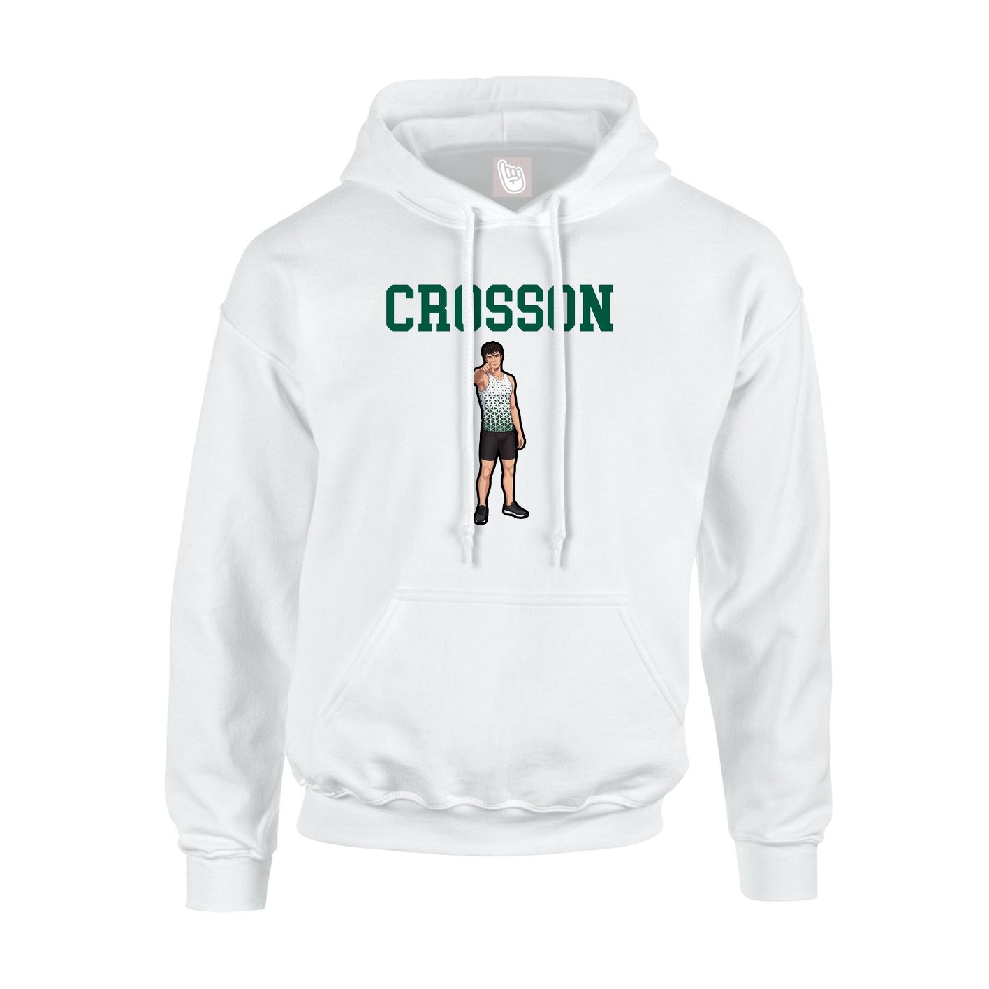 Hoodie — Shirsey in White