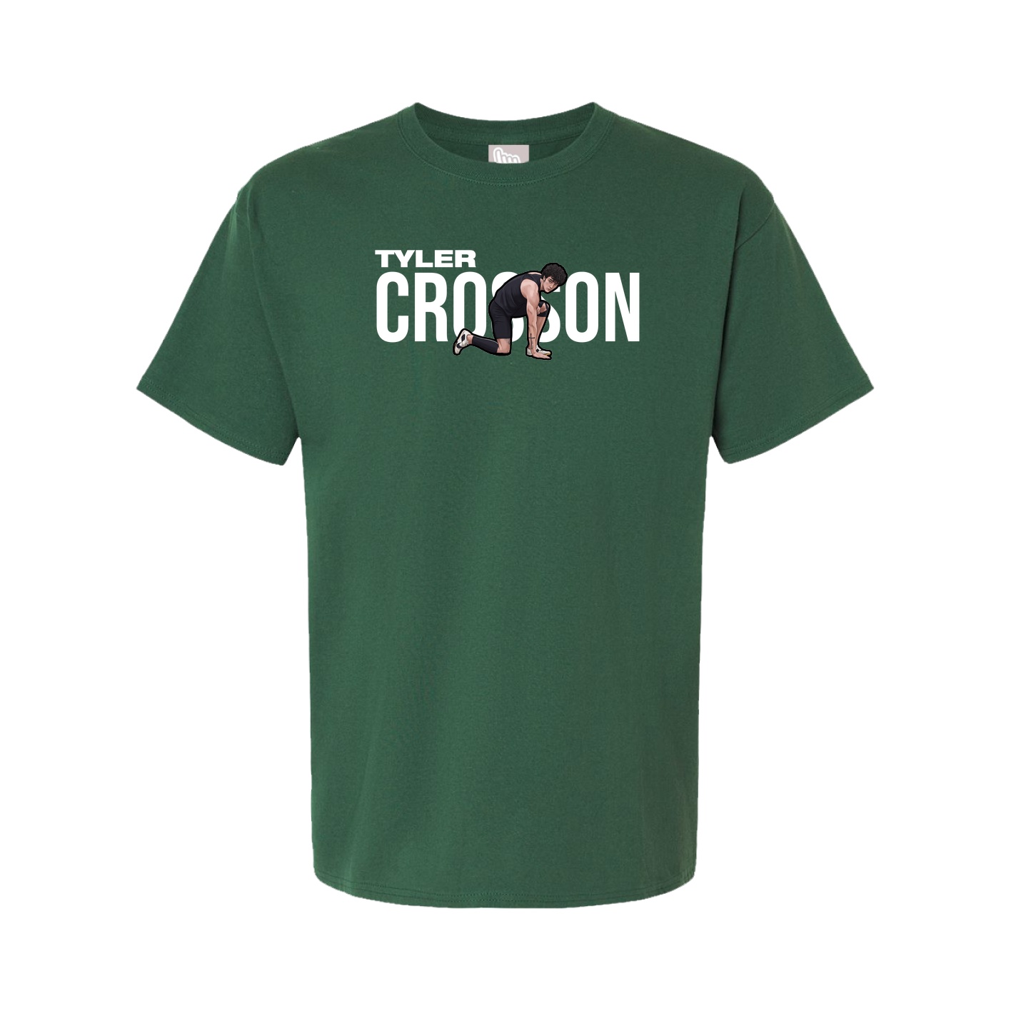 Youth Tee — Player Name in Green