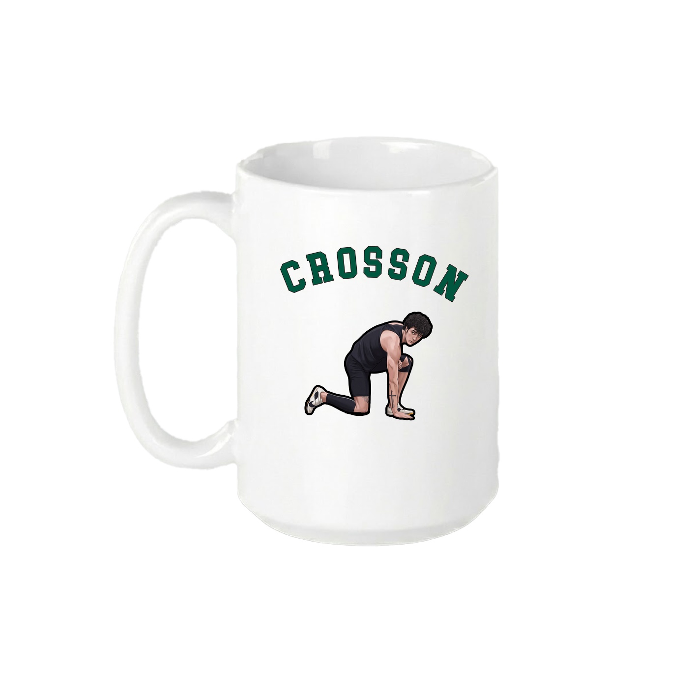 15oz Coffee Mug — Shirsey Arch in White