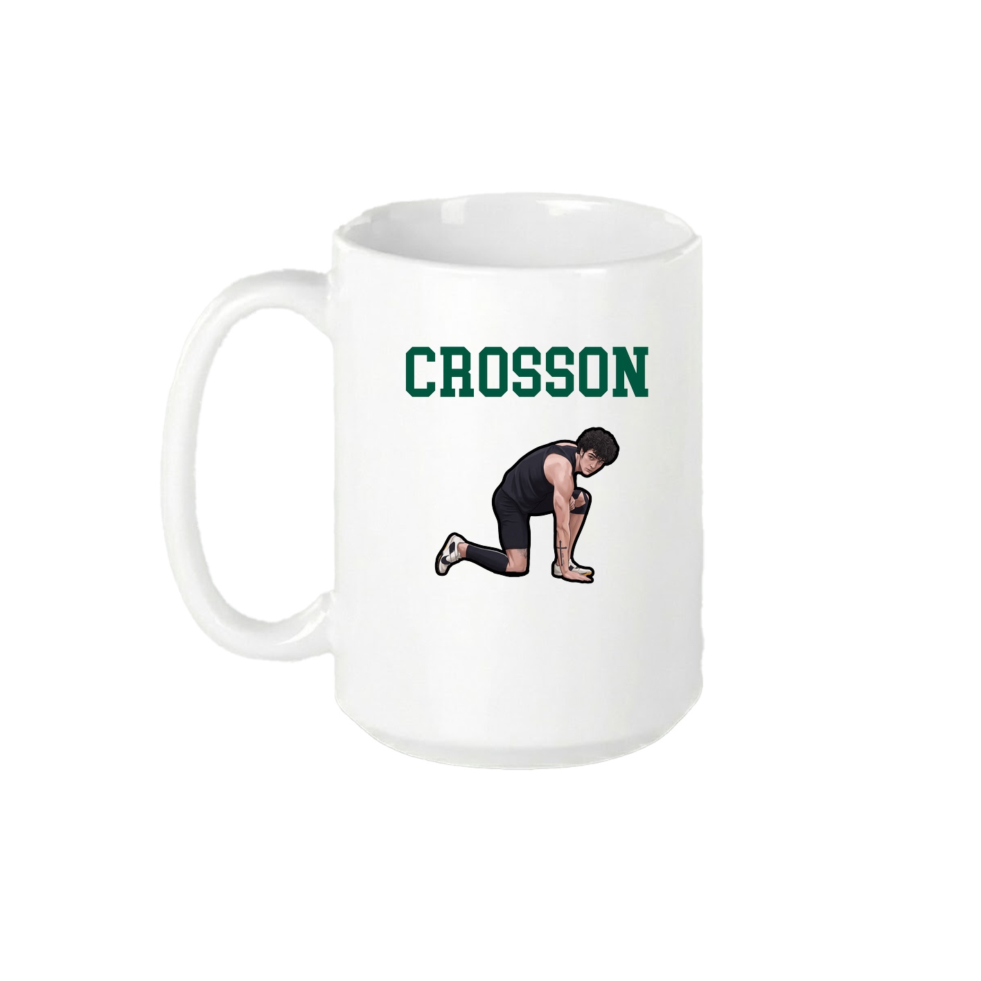 15oz Coffee Mug — Shirsey in White