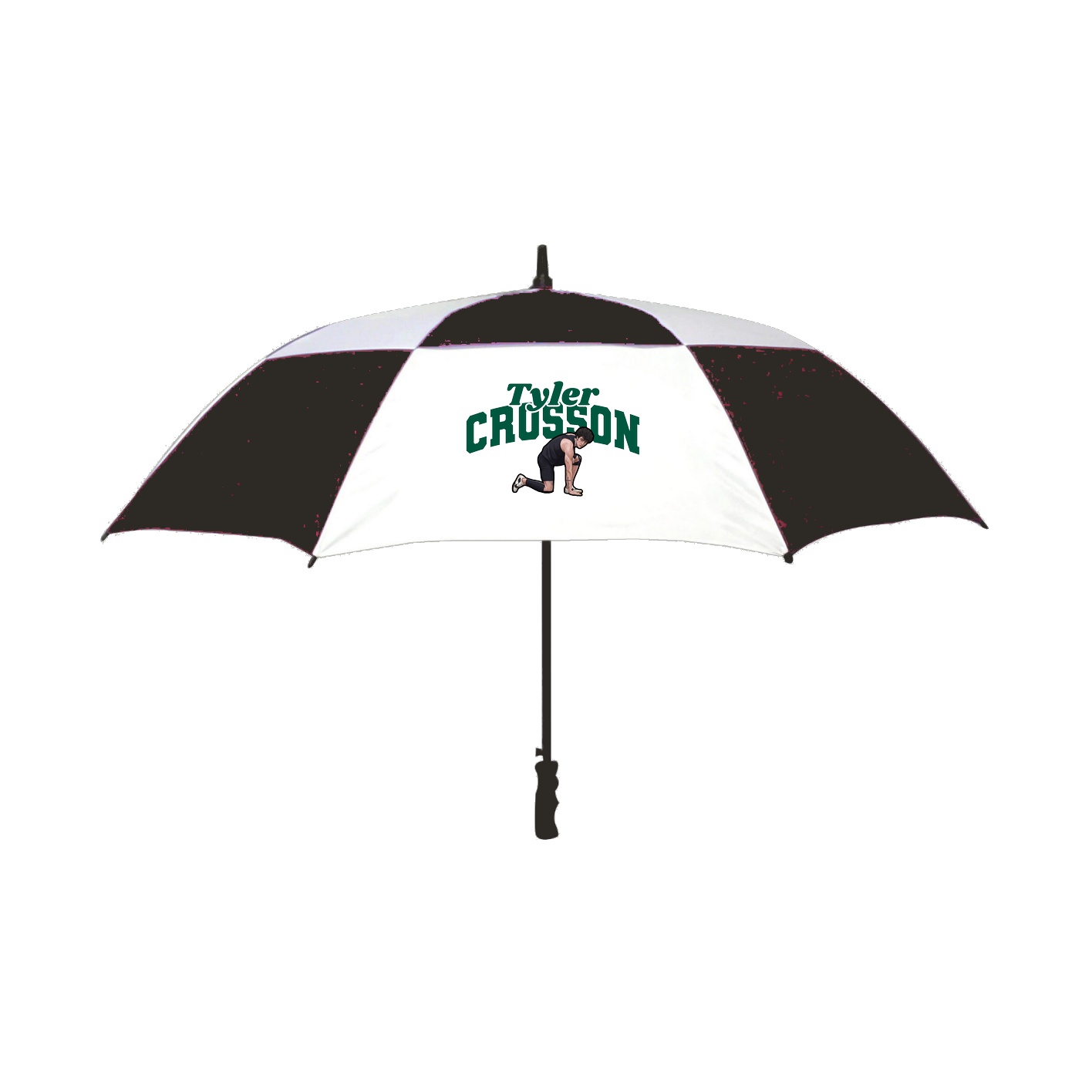 Golf Umbrella — Signature Arch in Black